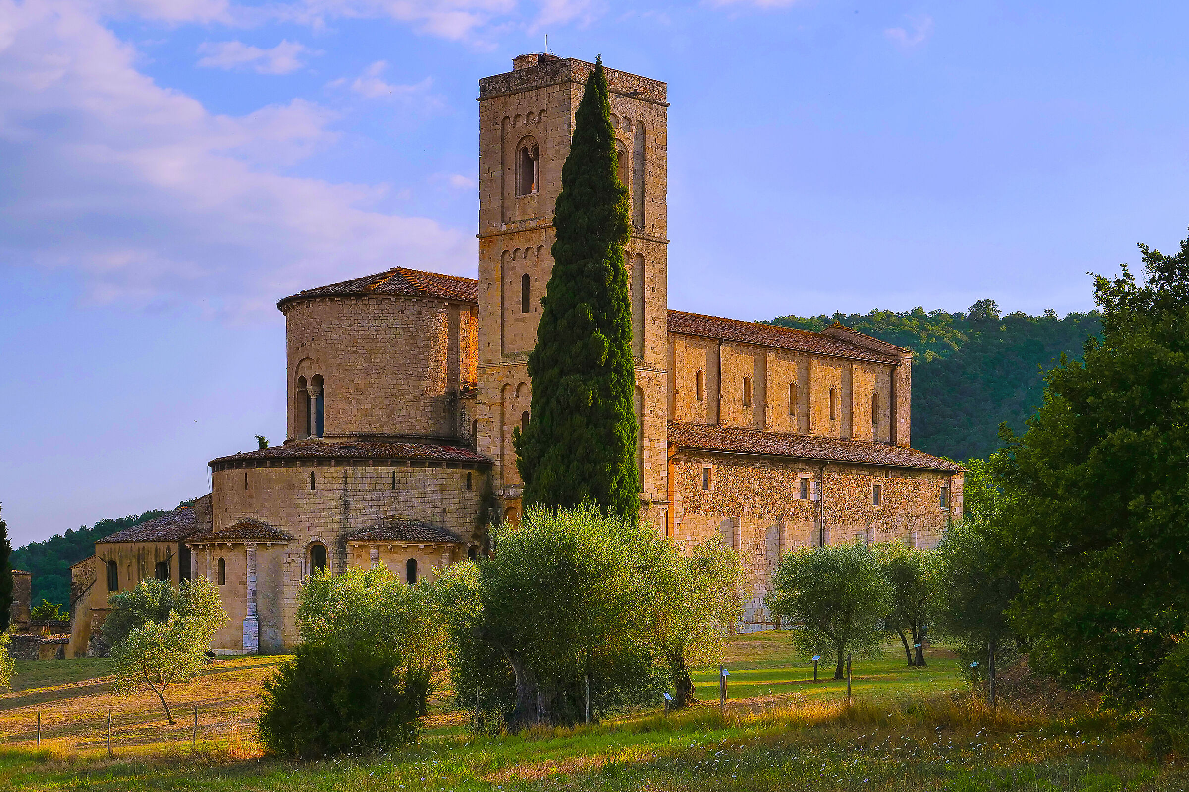 Abbey of Sant'Antimo ...