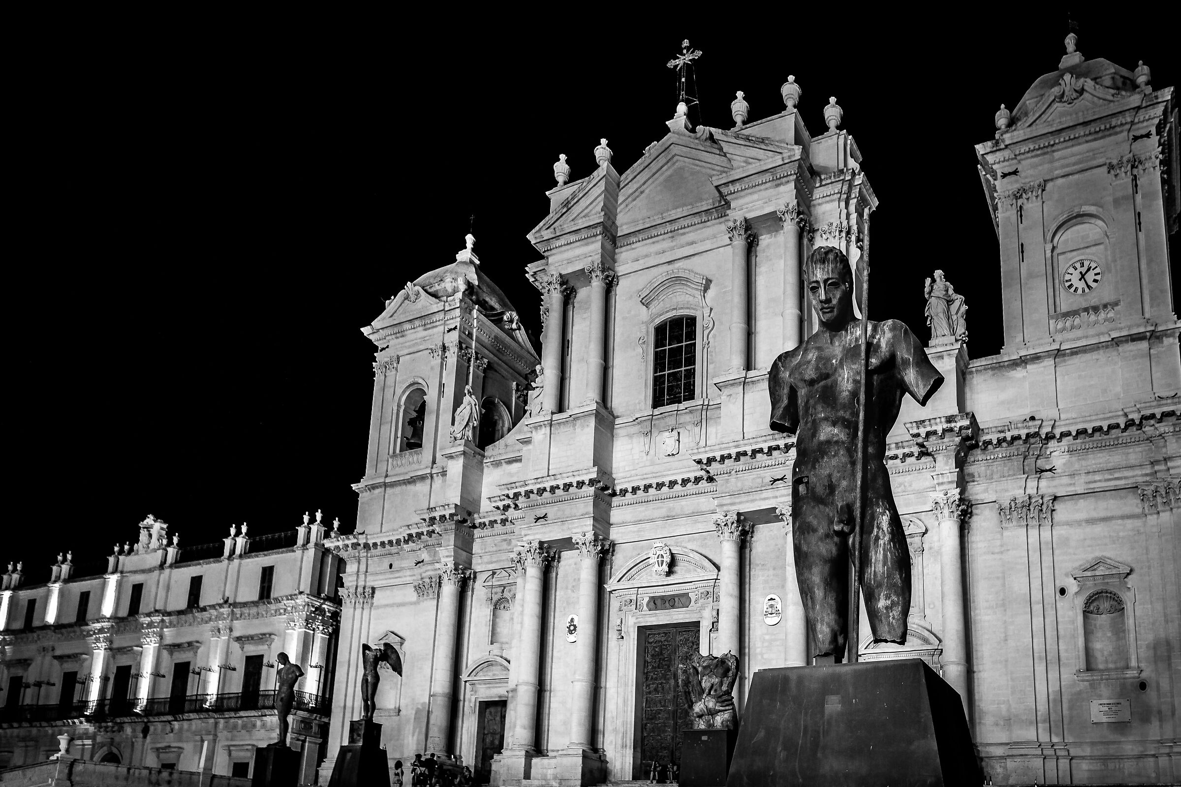 Cathedral of well-known B/W...