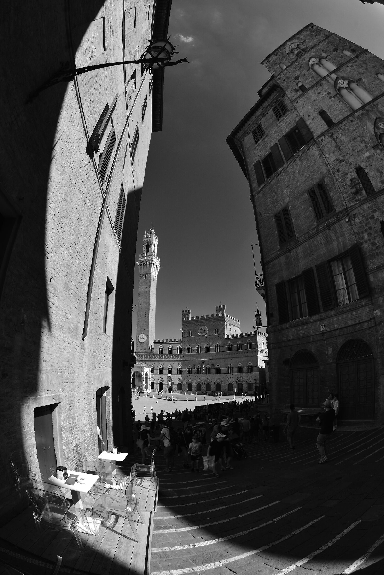 The black and white of Siena...