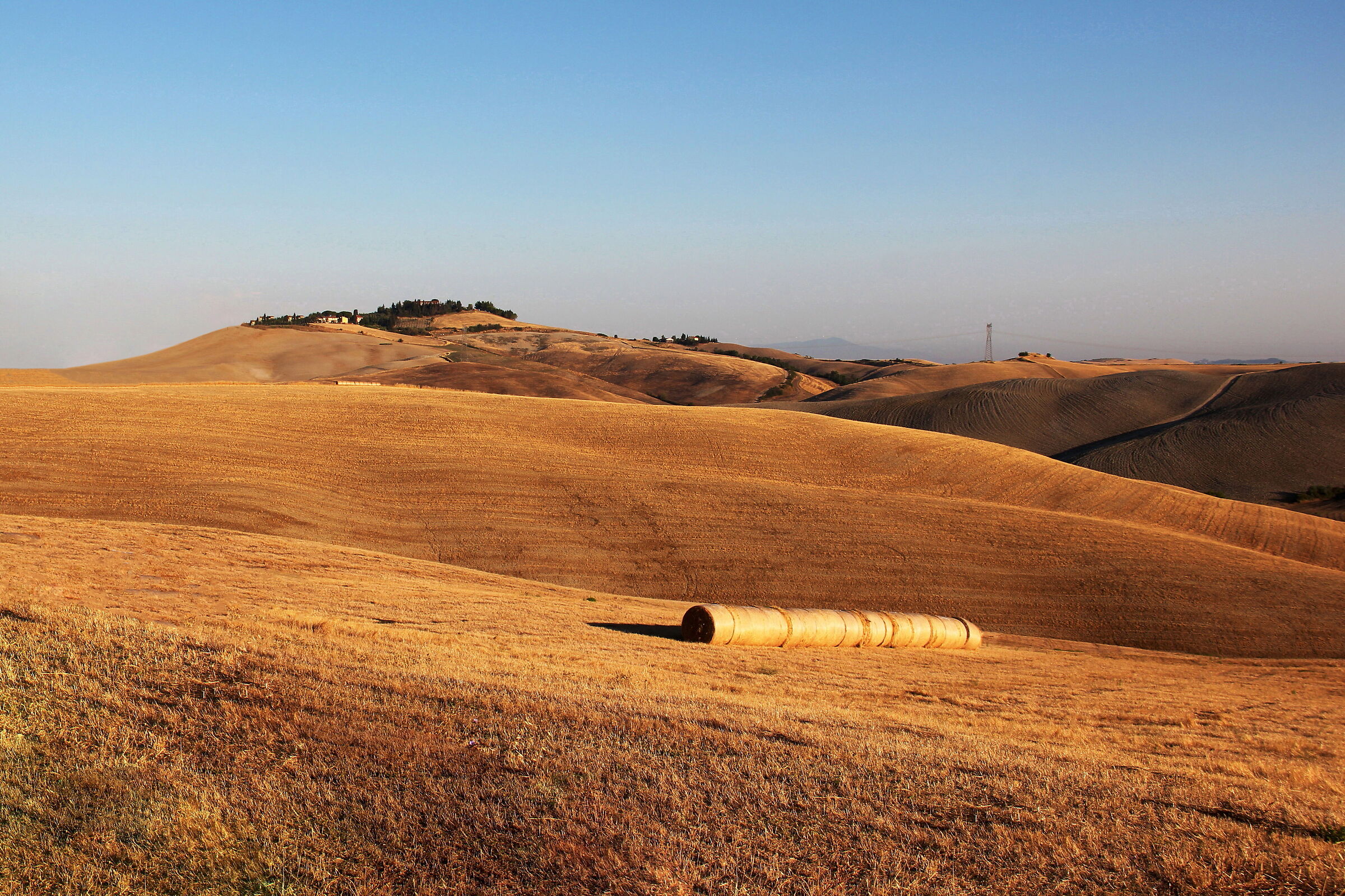 Glimpse of the Sienese countryside...