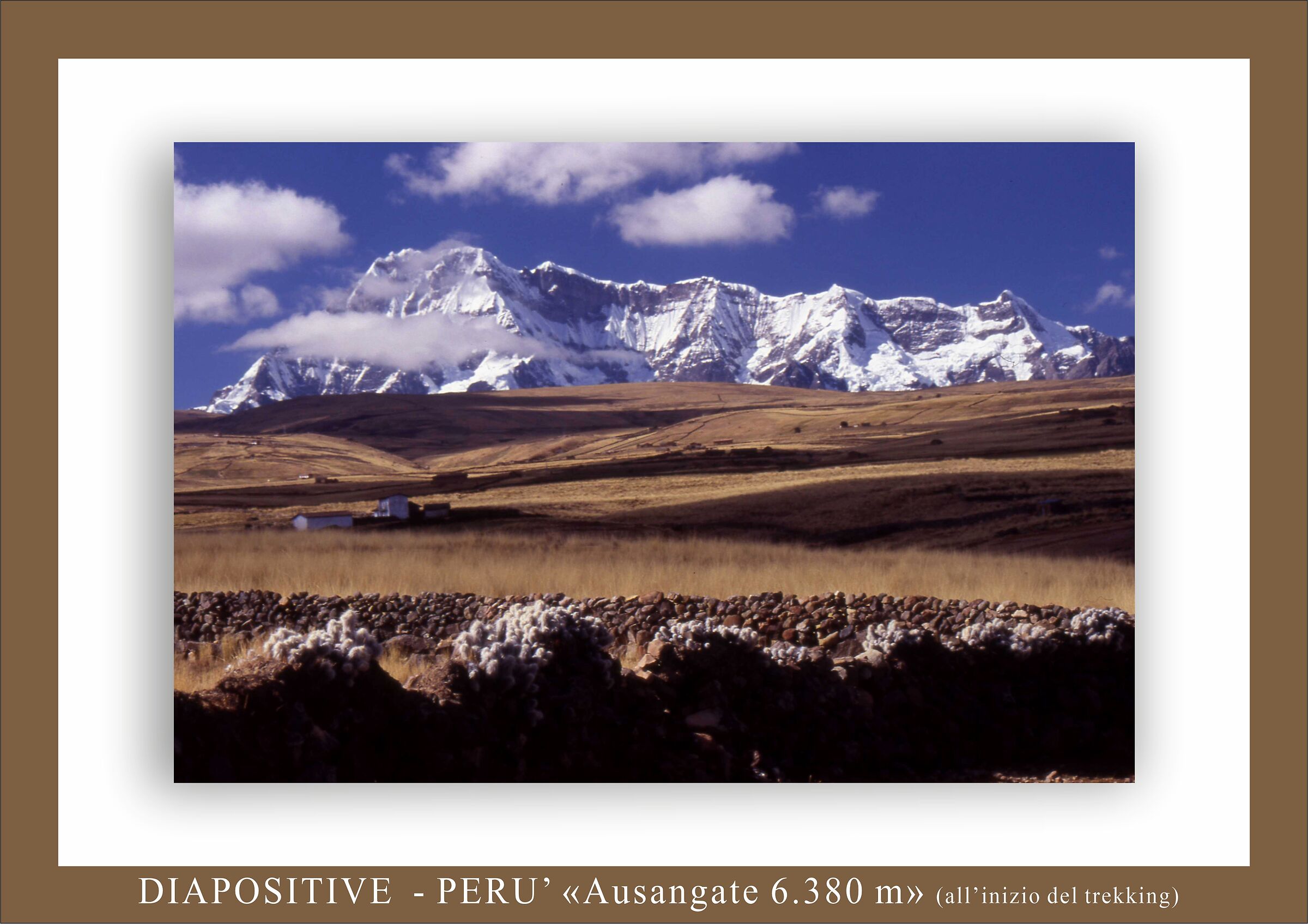 Ausangate (6,380 m) as seen from Upis...
