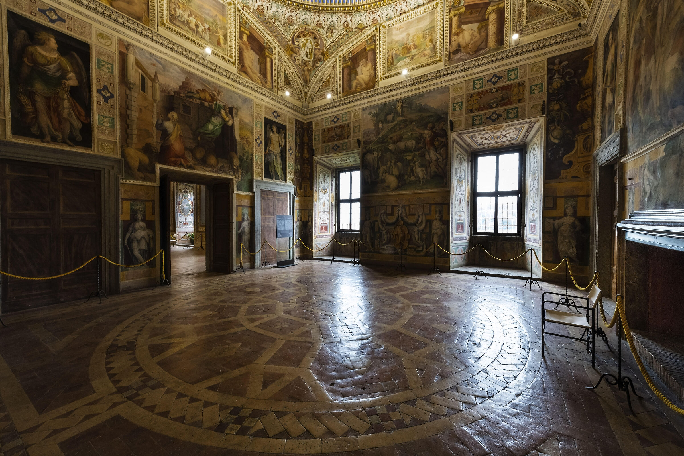 Palazzo Farnese, Caprarola (VT). Interiors...