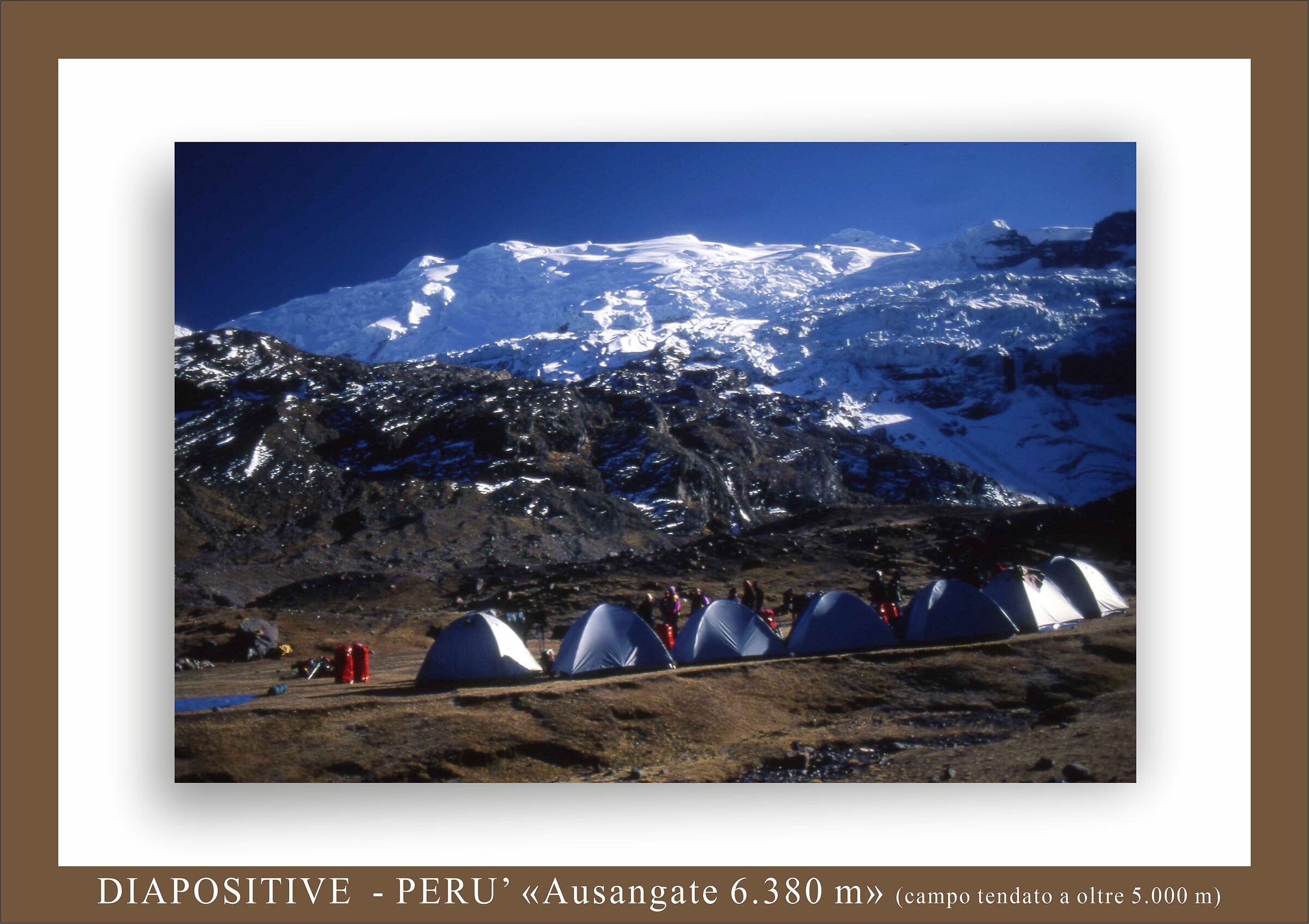 our camp at 5,000 m -Ausangate-...