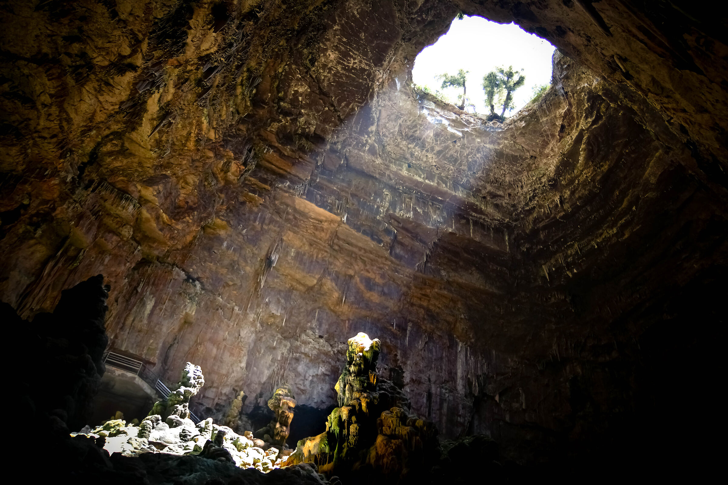Grotte di Castellana: la grave...