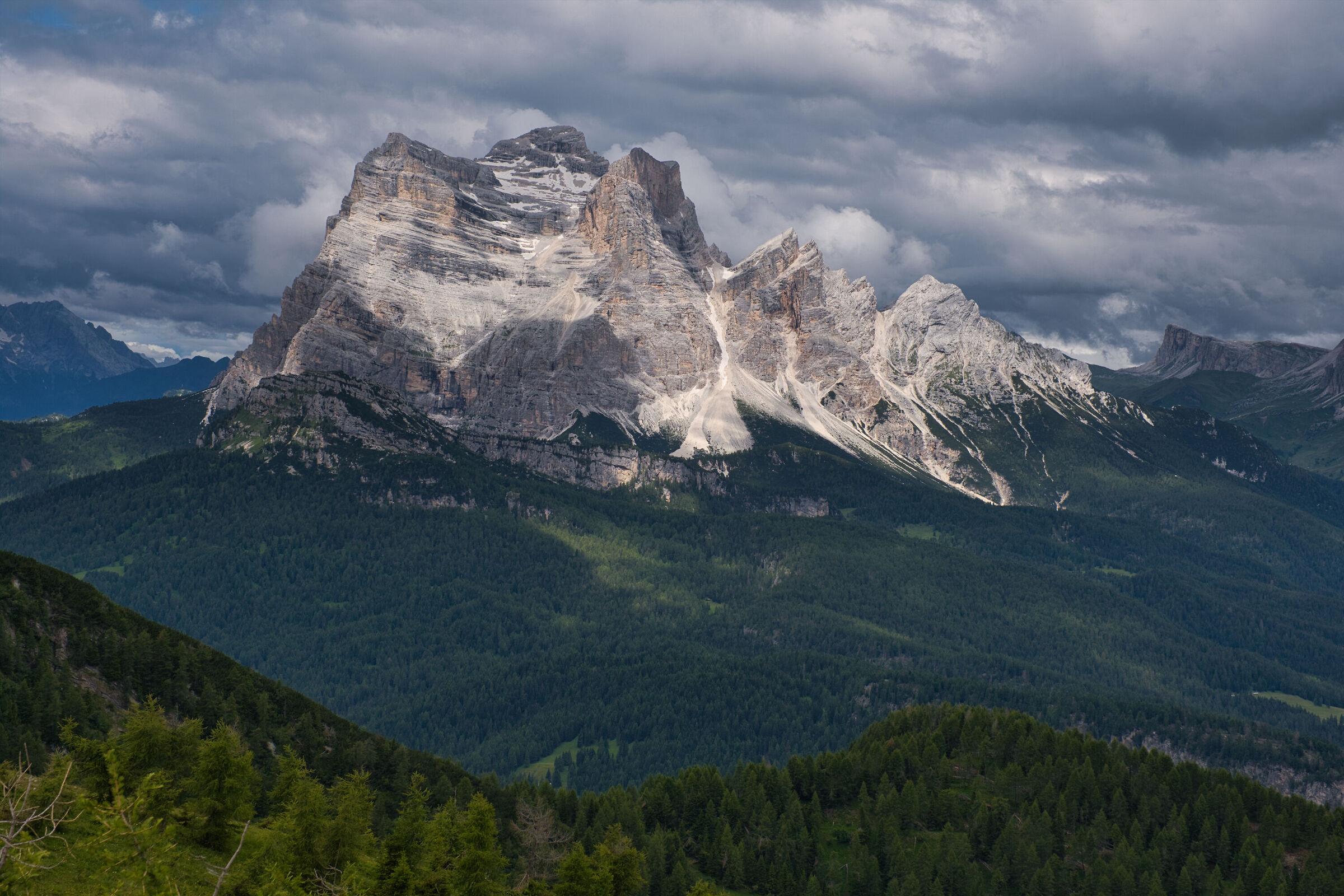 Il Pelmo dal Monte Rite...