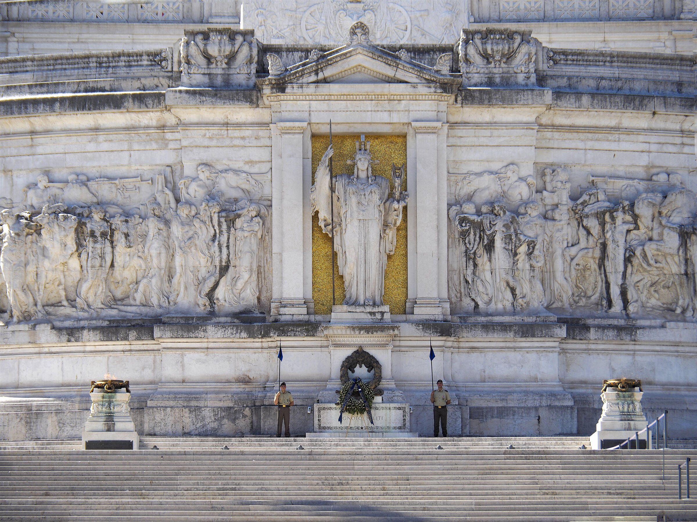 Rome-altar of the homeland...