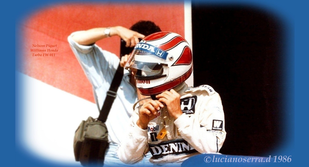 Nelson Piquet ? Williams Honda FW 011 ? 1986...