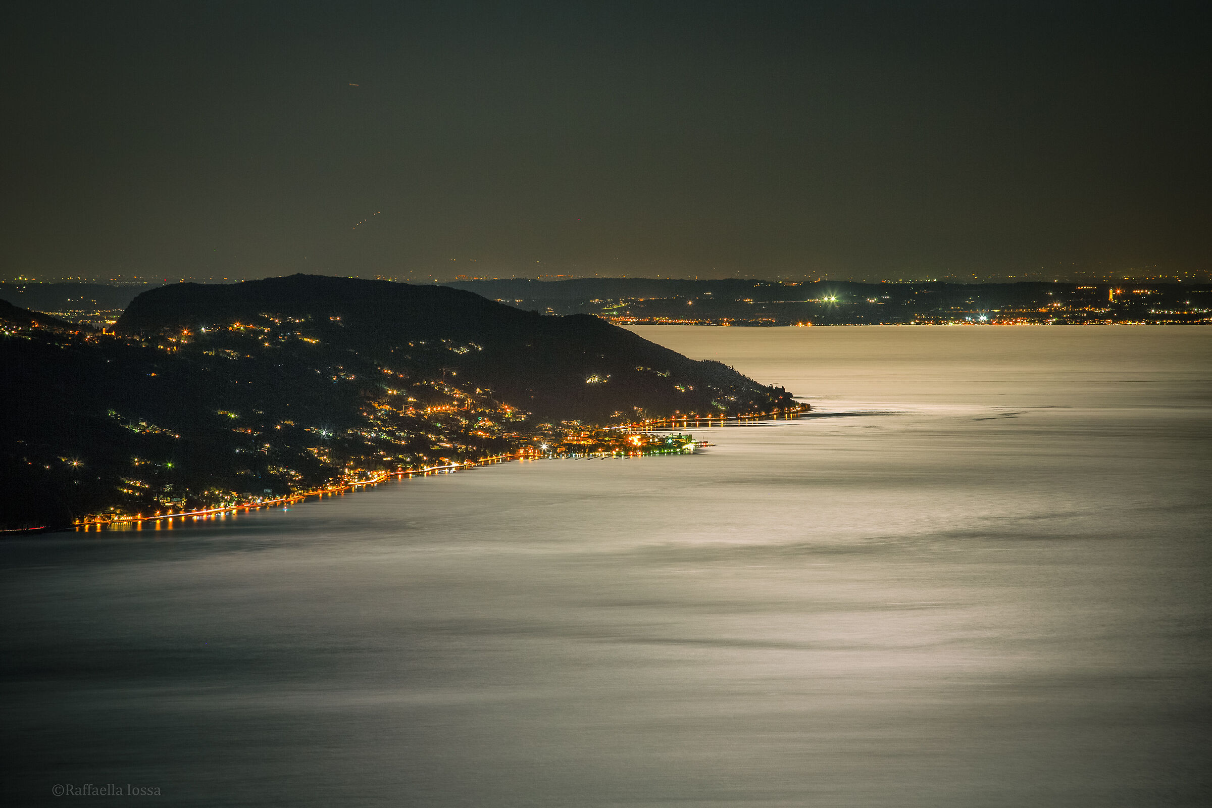 In the moonlight...
