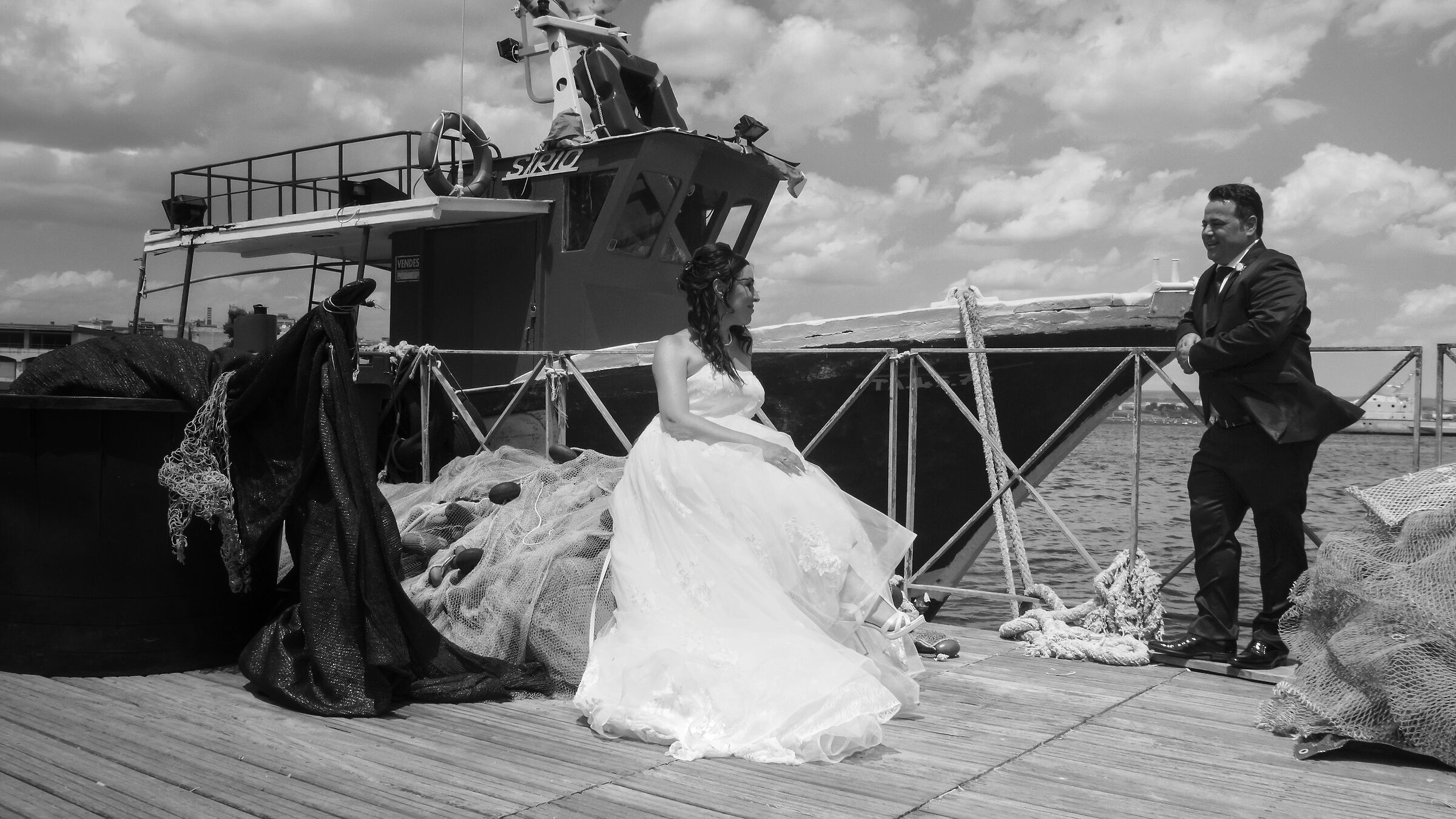 Wedding on the pier...