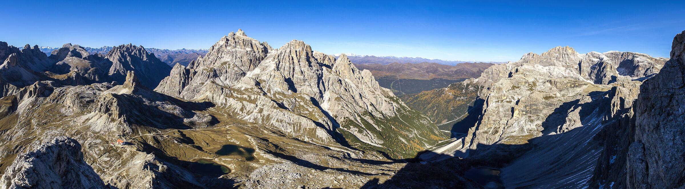 Dolomites panorama from m. Paternal...