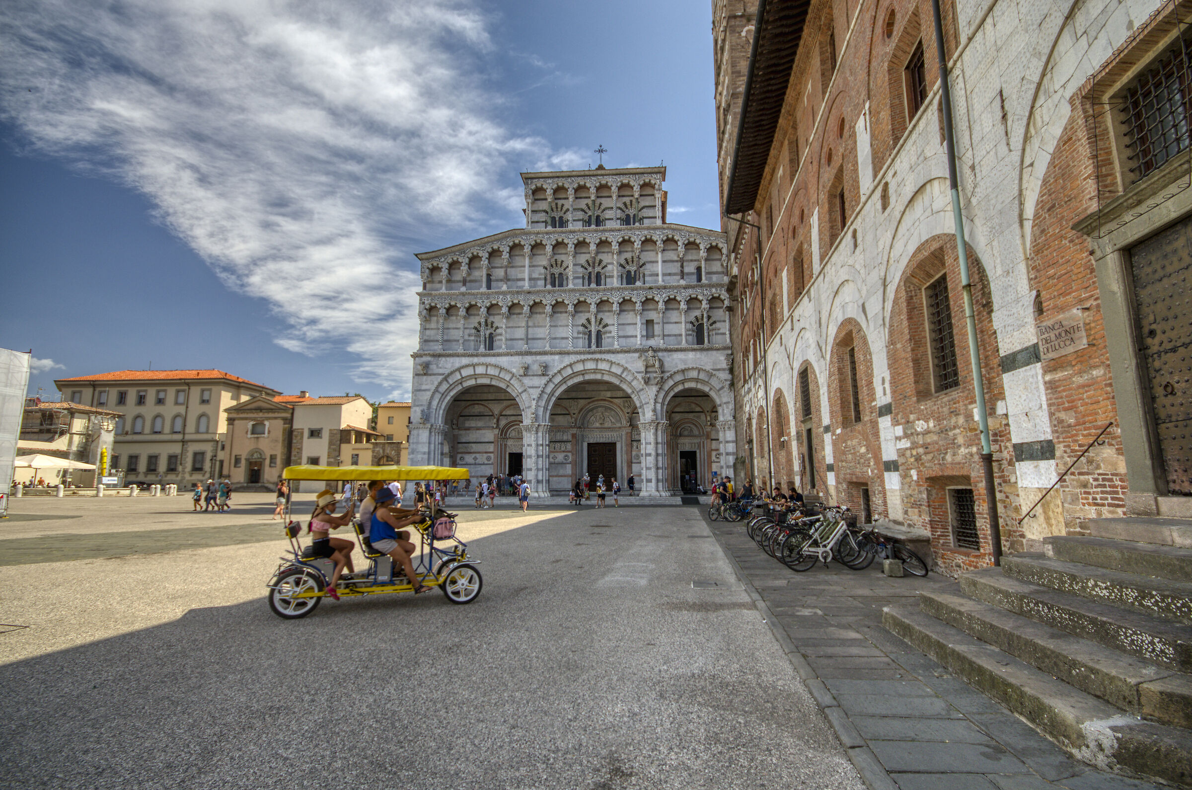 Lucca, the cathedral of San Martino...