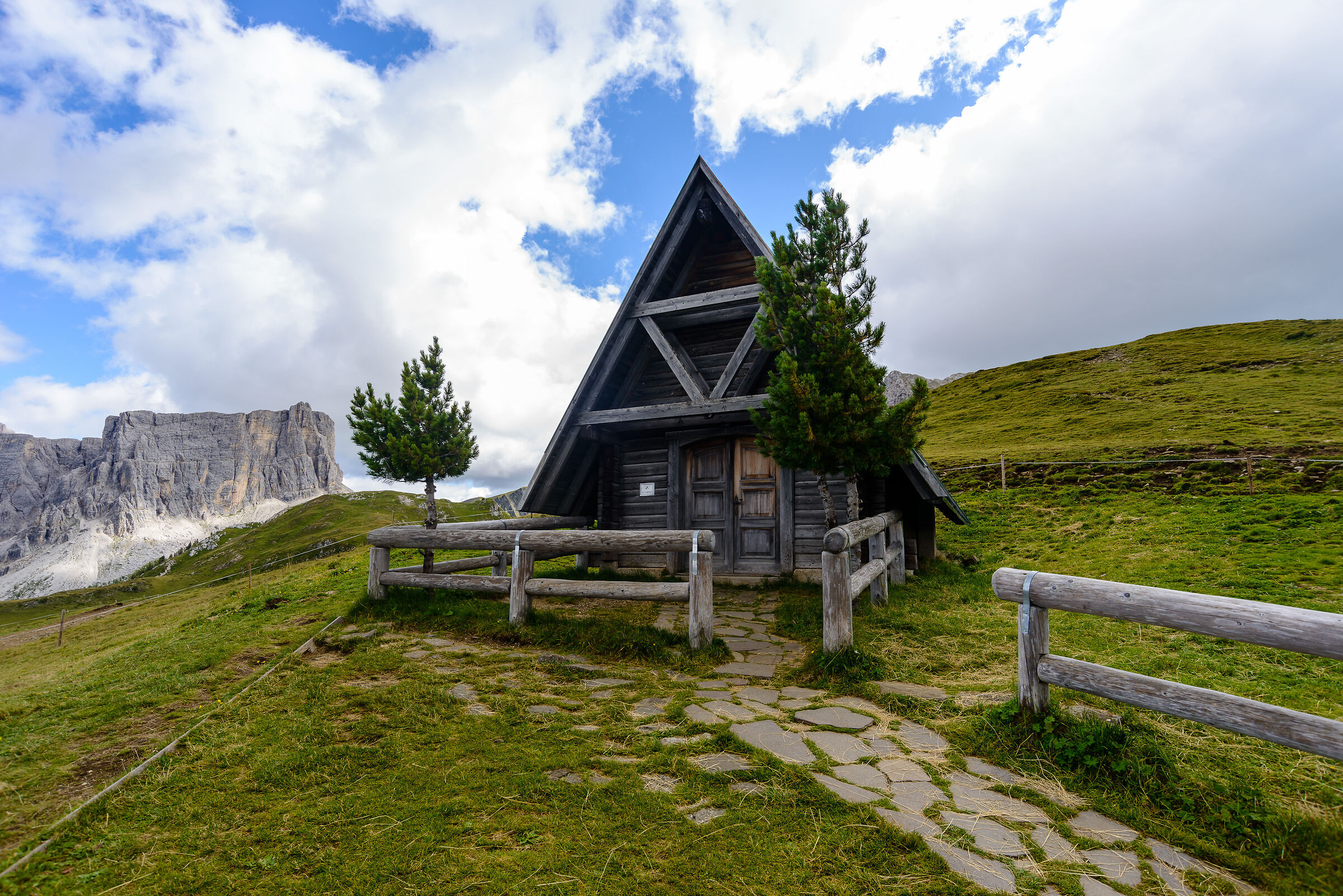 Alpine church...