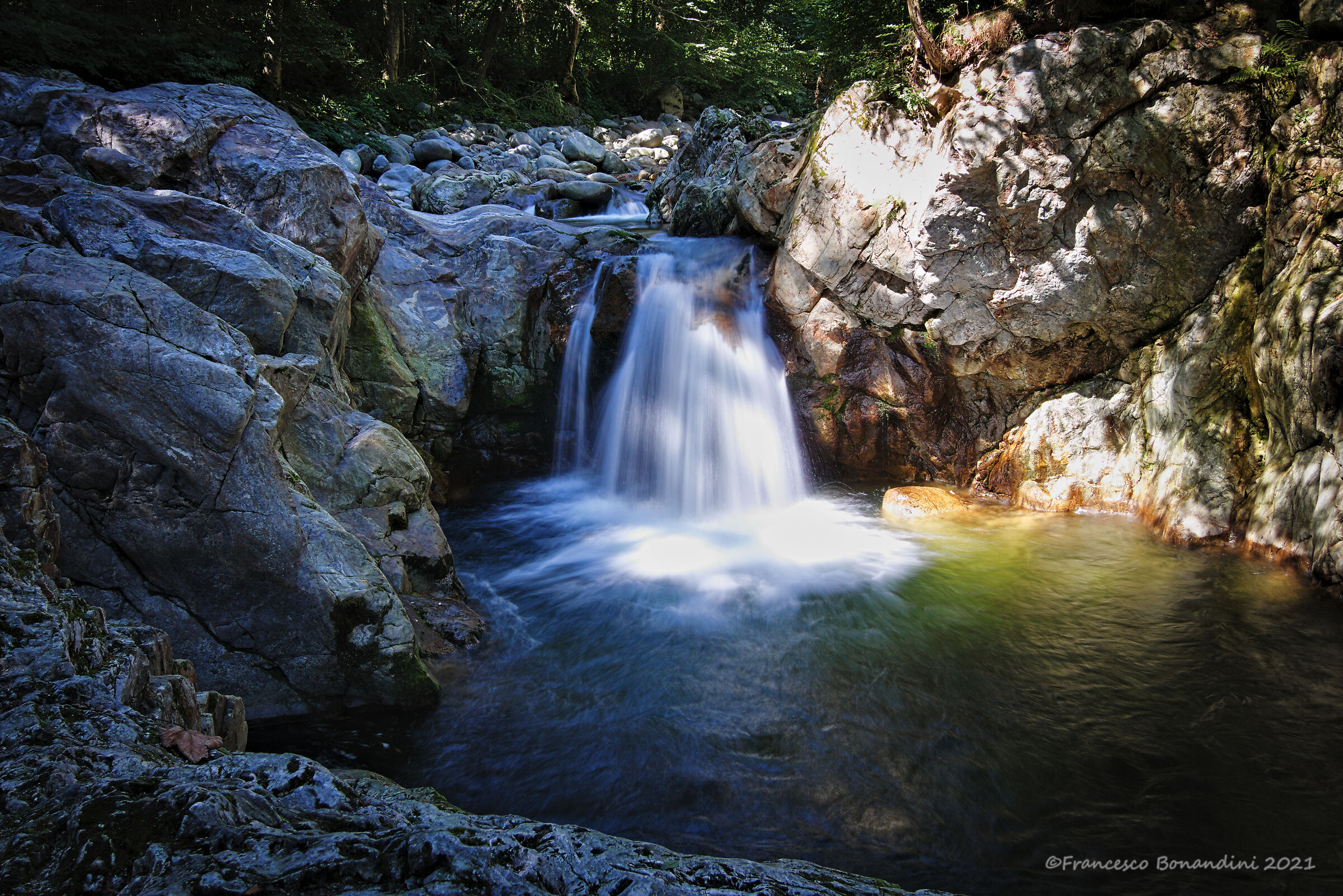 The Gorgomoro waterfall...