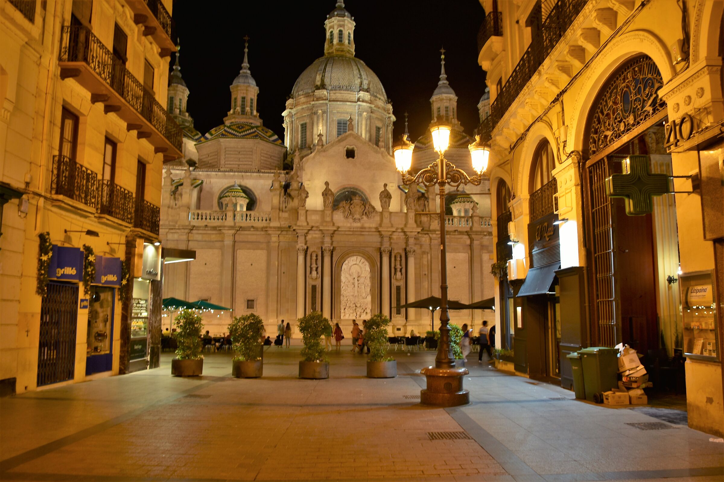 El Pilar Cathedral...