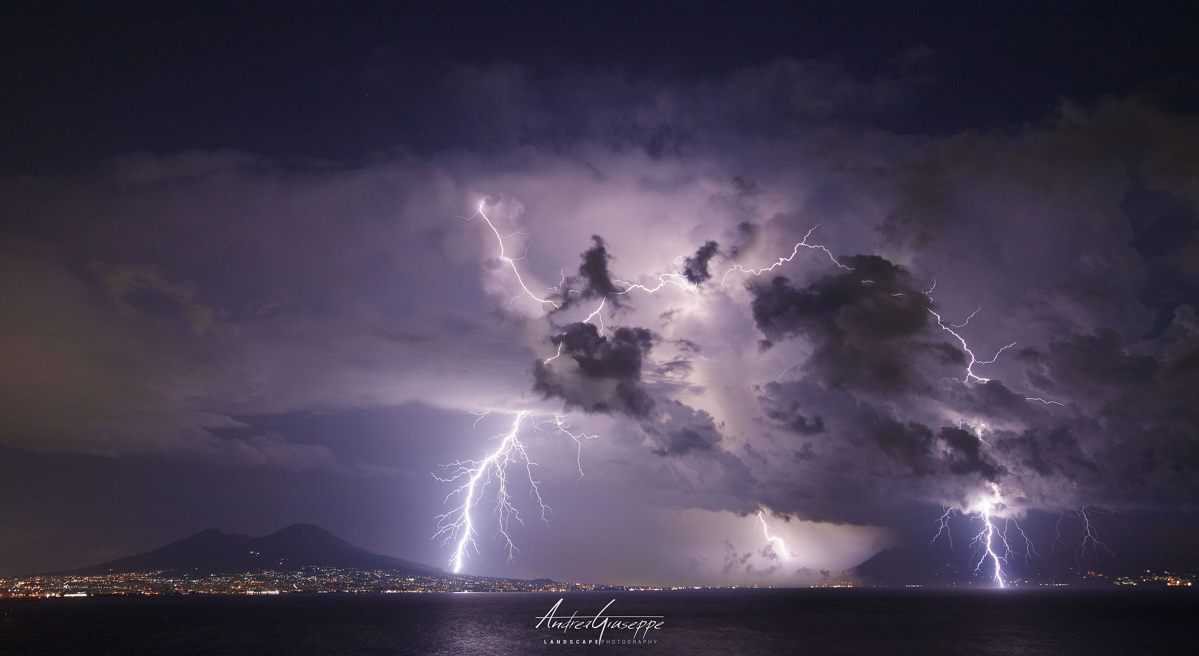 Lightning on Naples...