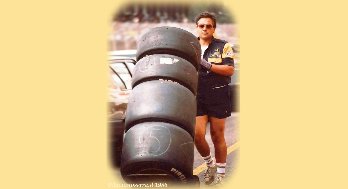 Tire dealer of Minardi...