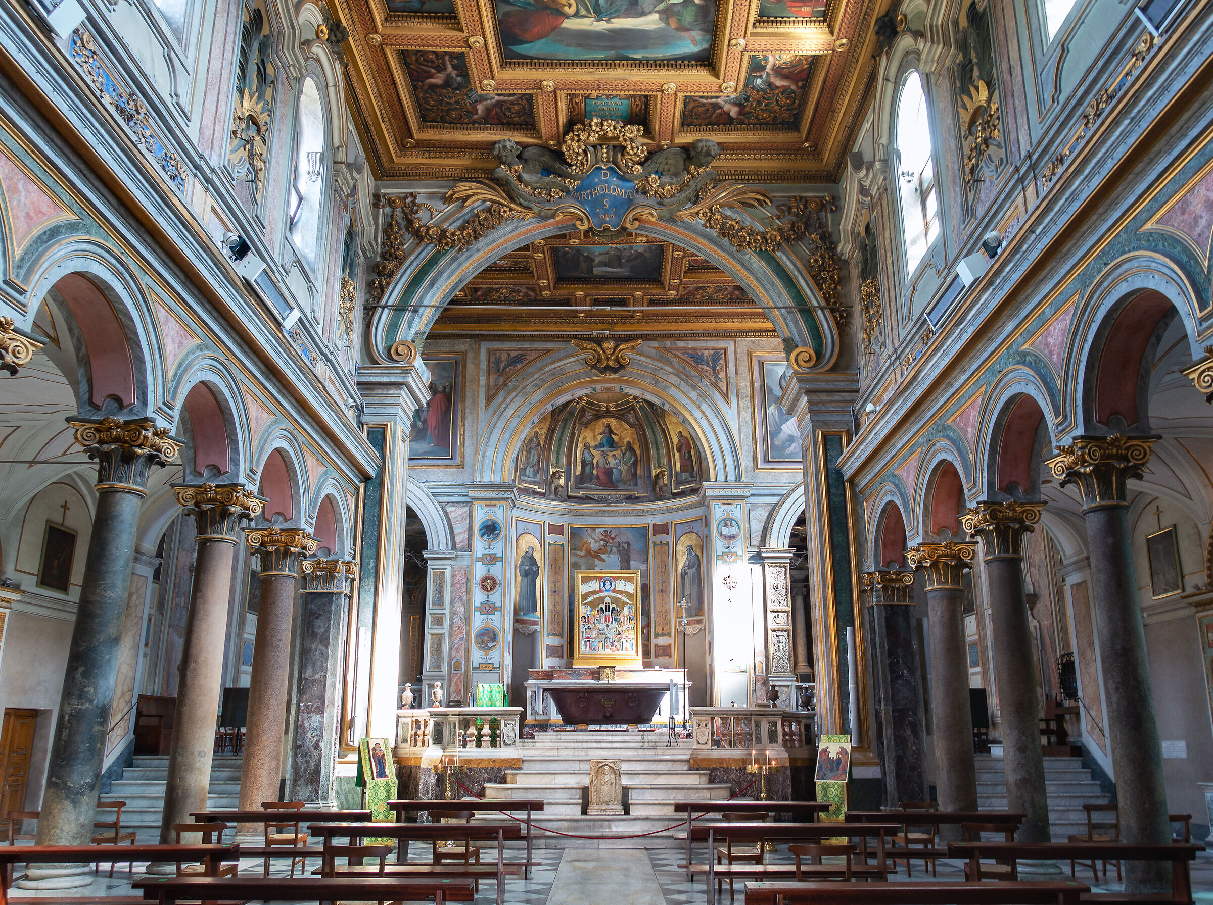 Basilica of San Bartolomeo all'Isola - Rome...