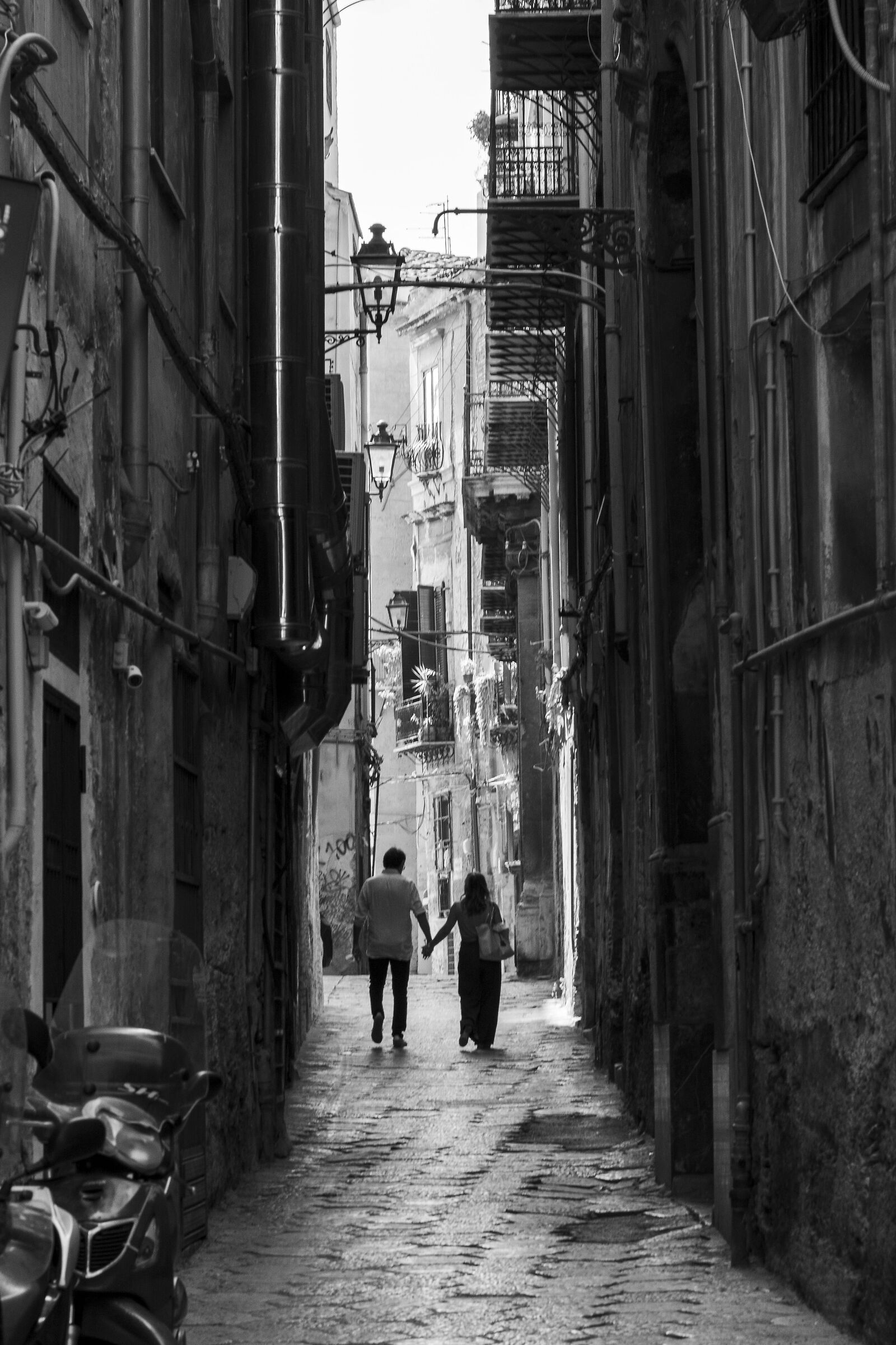 Couple's alley...