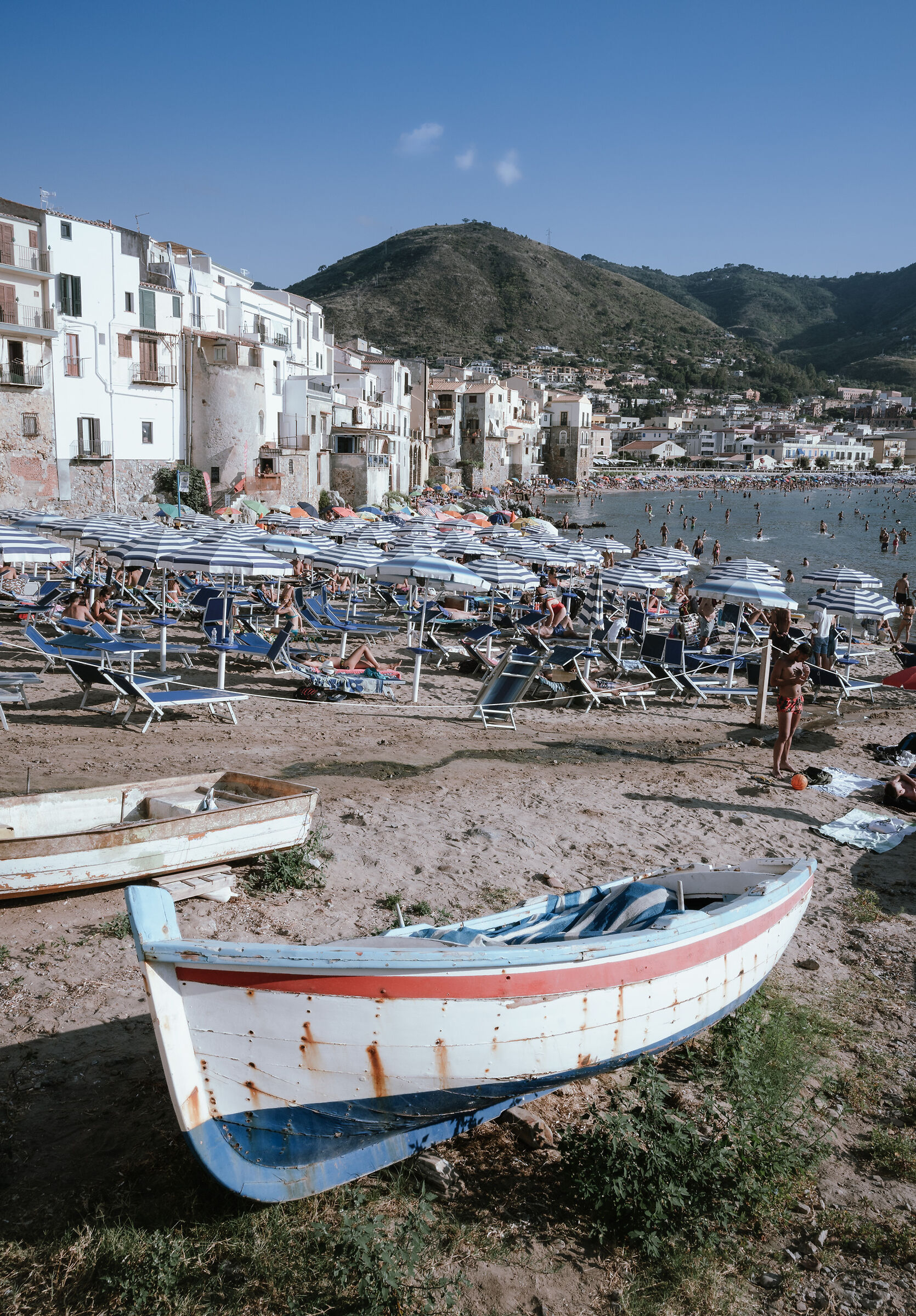 The beach of Molo - Cefalù...