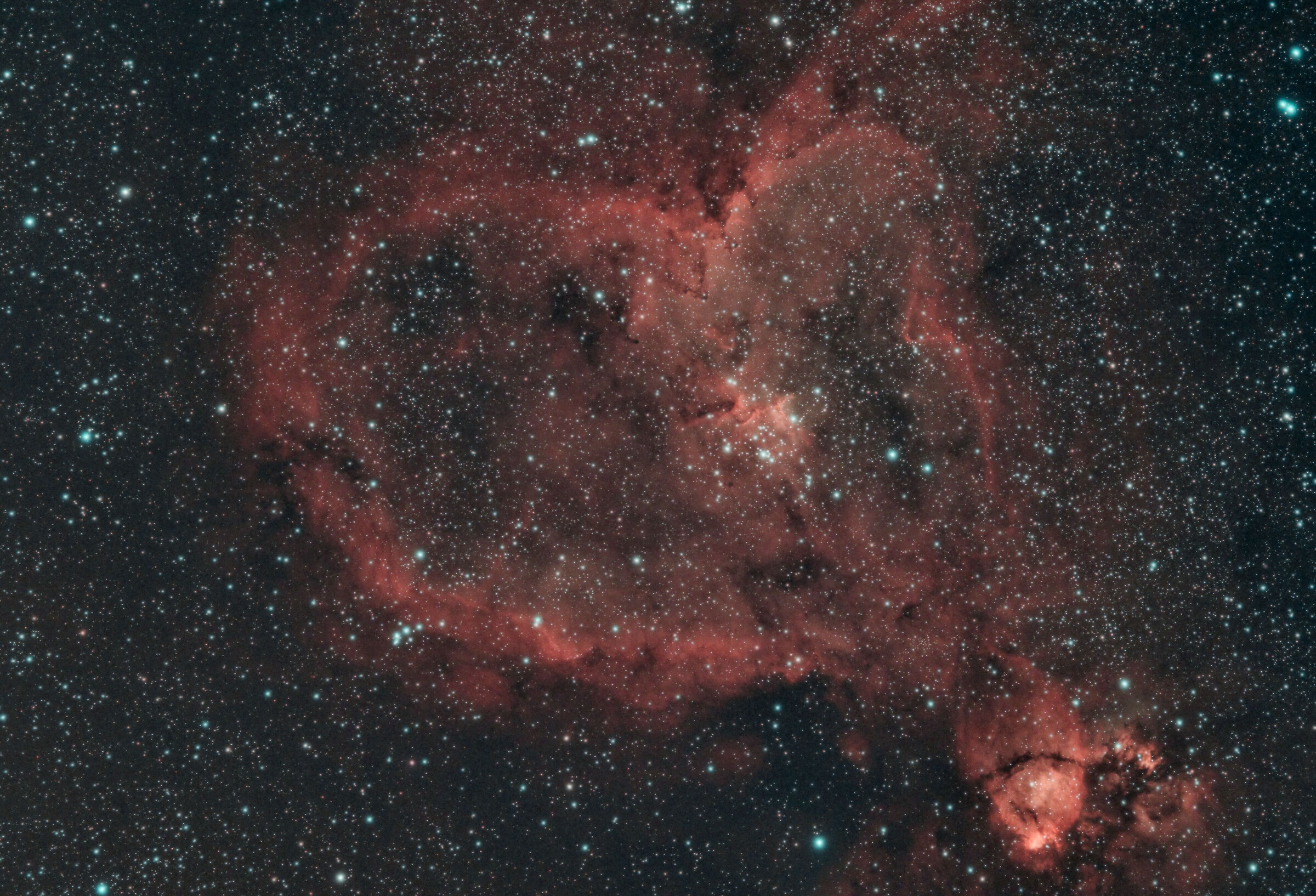 Nebulosa cuore ic1805...