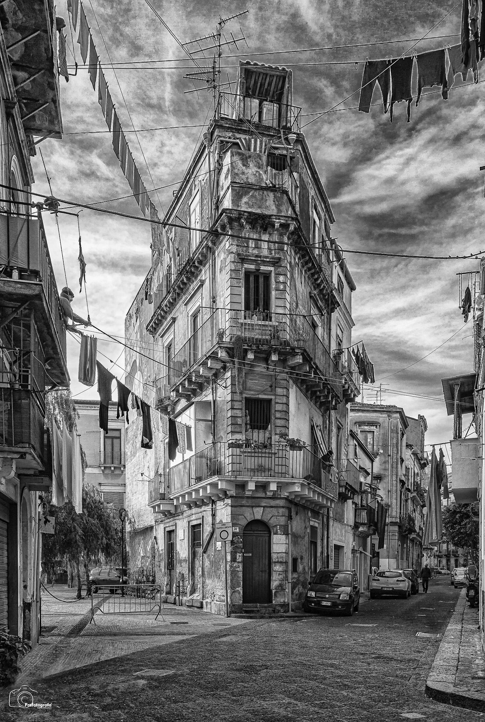 Ancient palace in Catania...