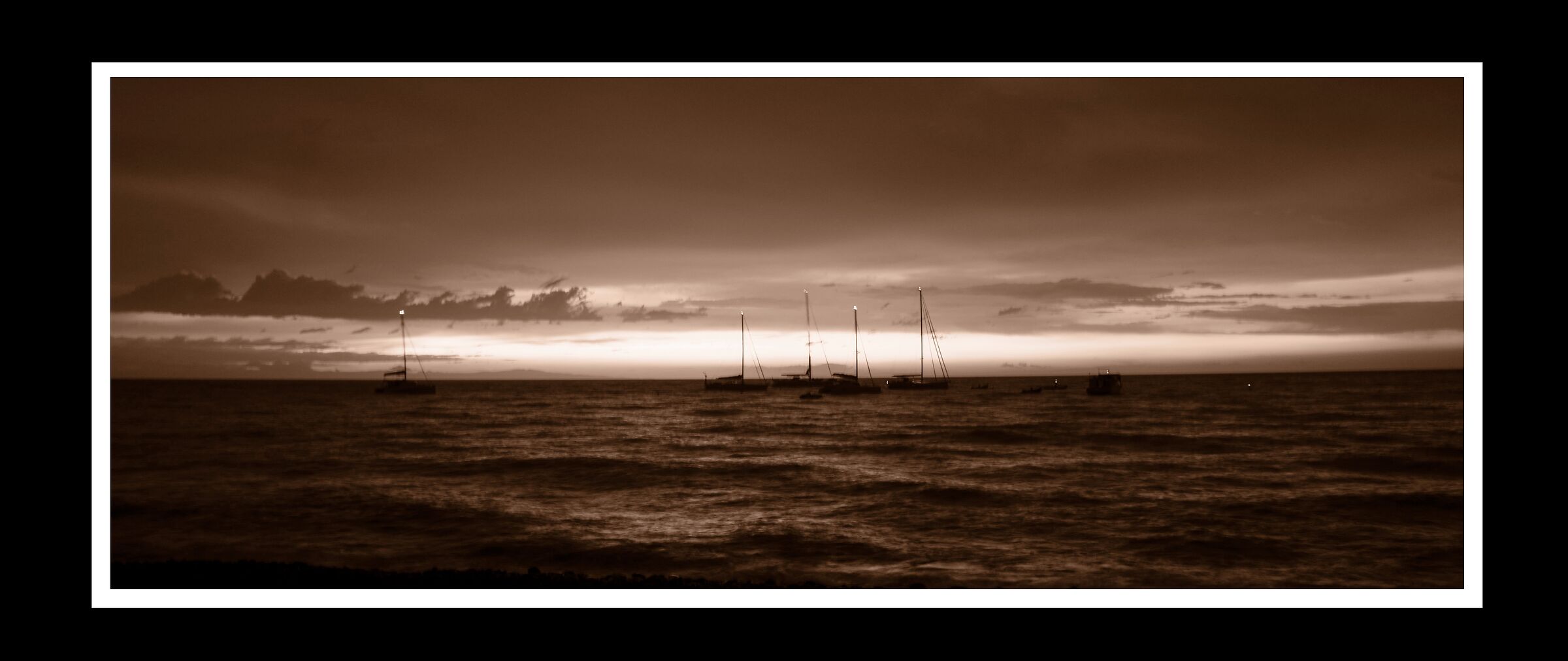 boats at dawn...