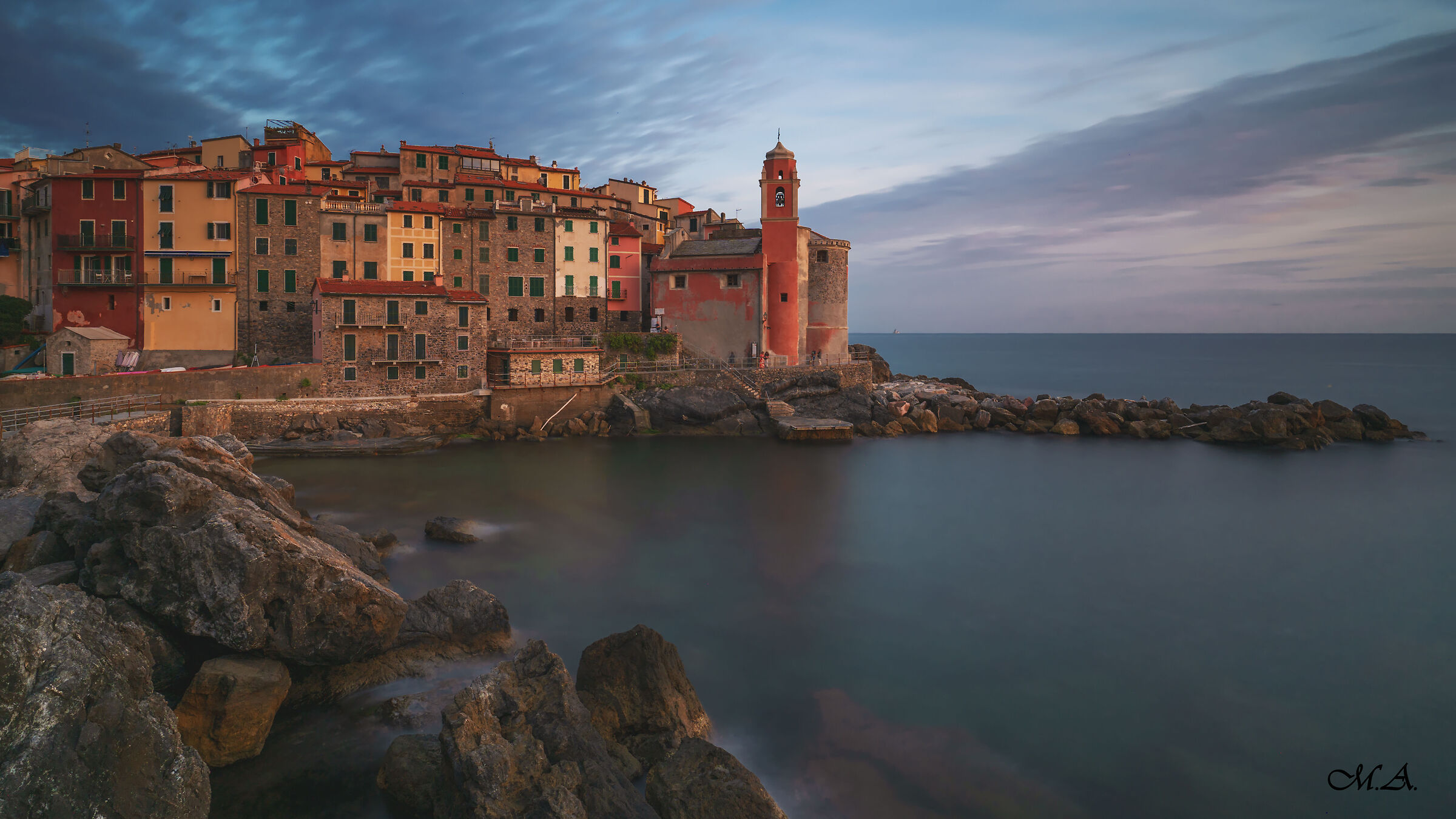 Tellaro in blue...