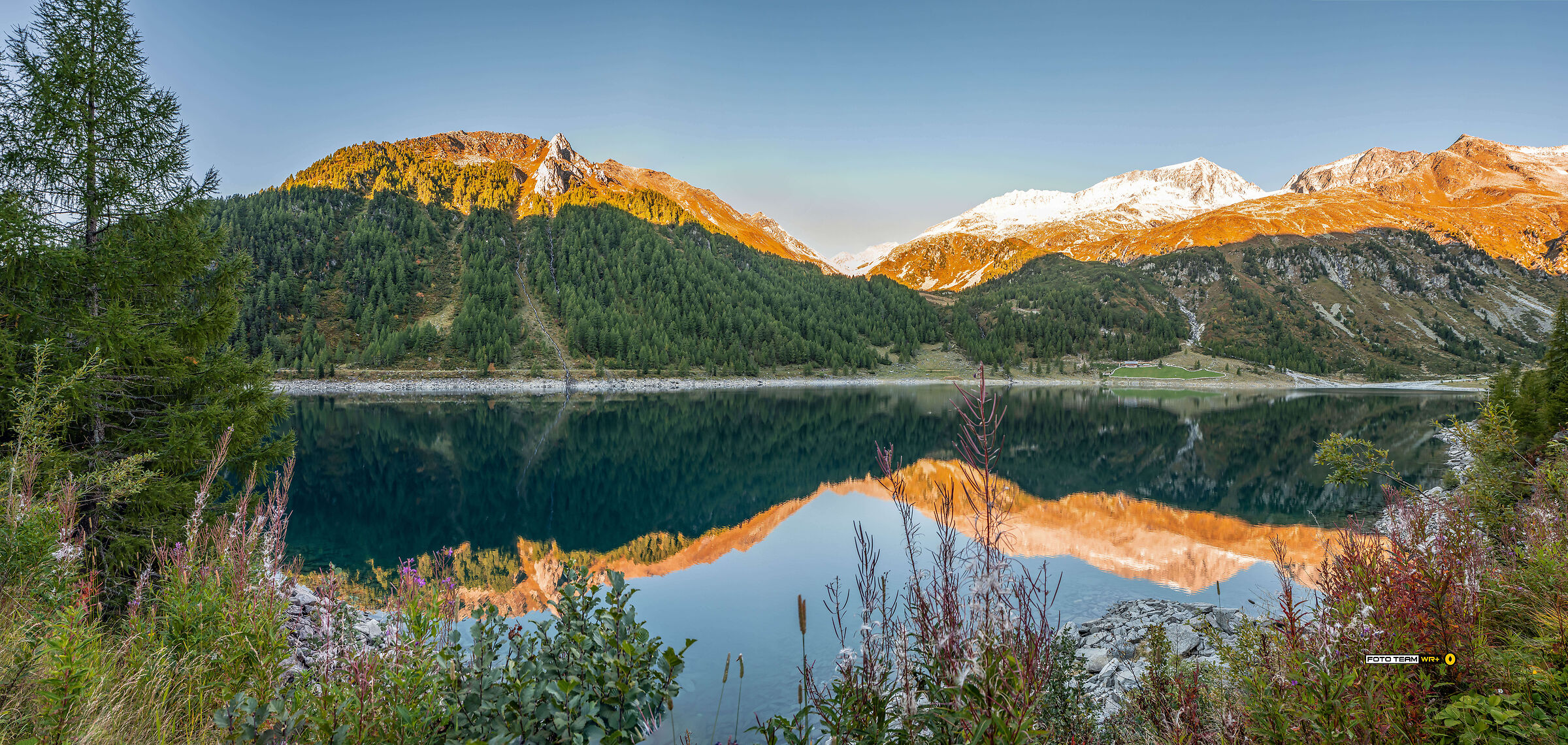 artificial lake "Neves" - Lappago - South Tyrol...