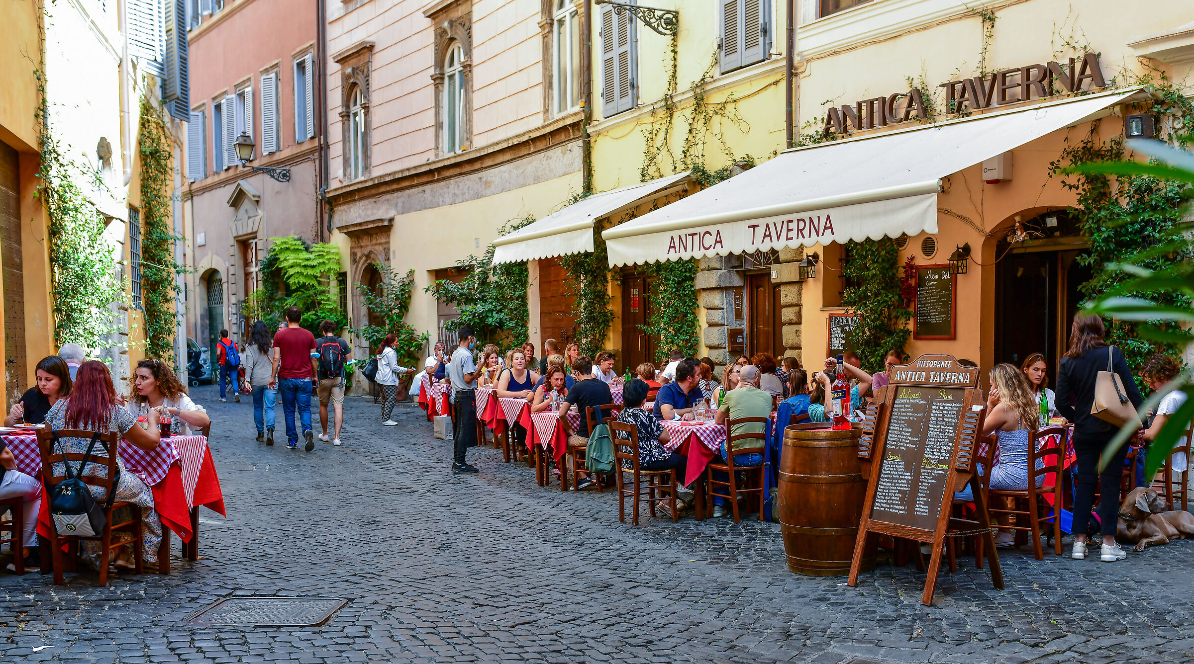 Rome, October 2021: we return to the trattoria!...