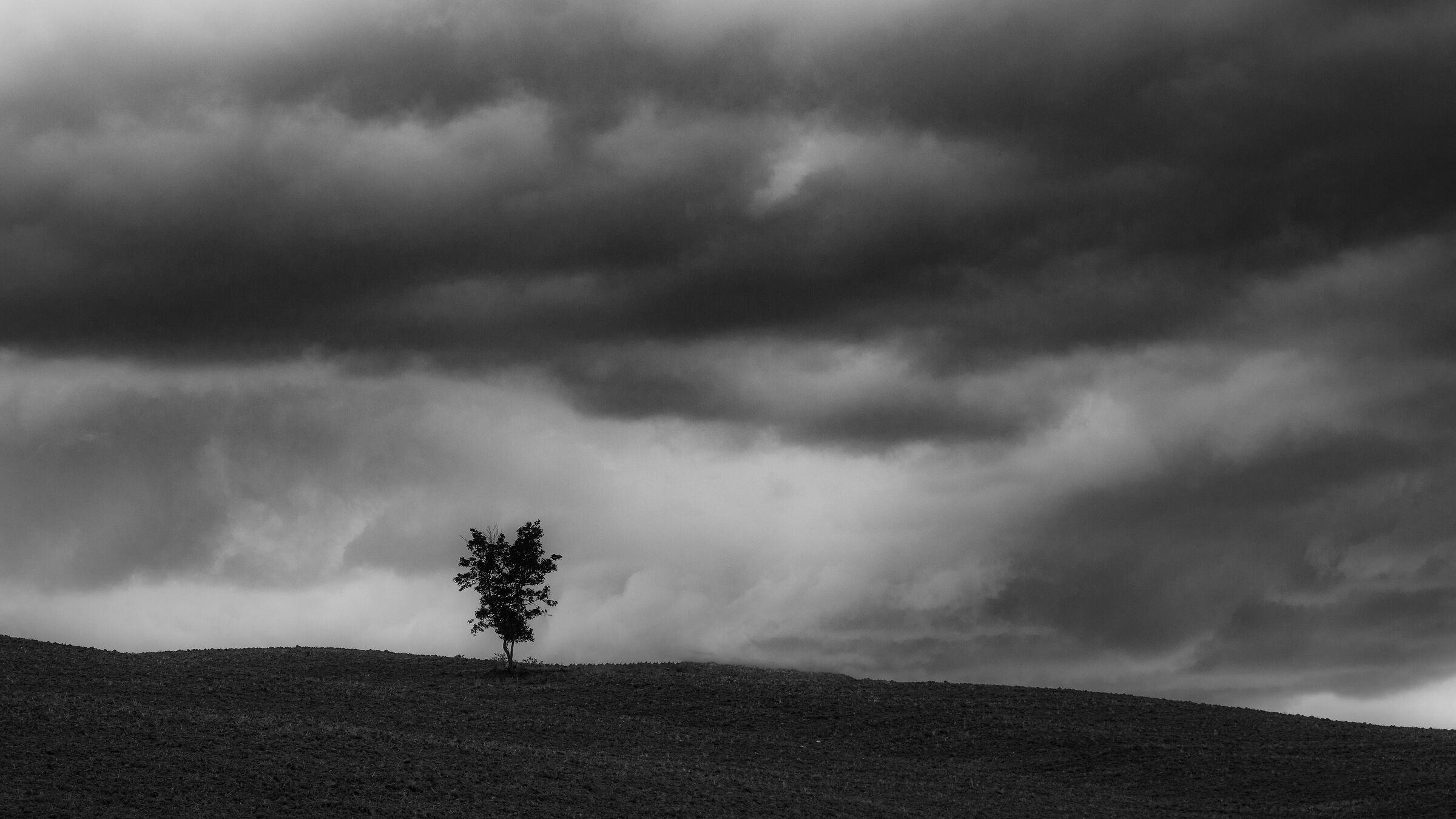 Storm in Val d'Orcia...