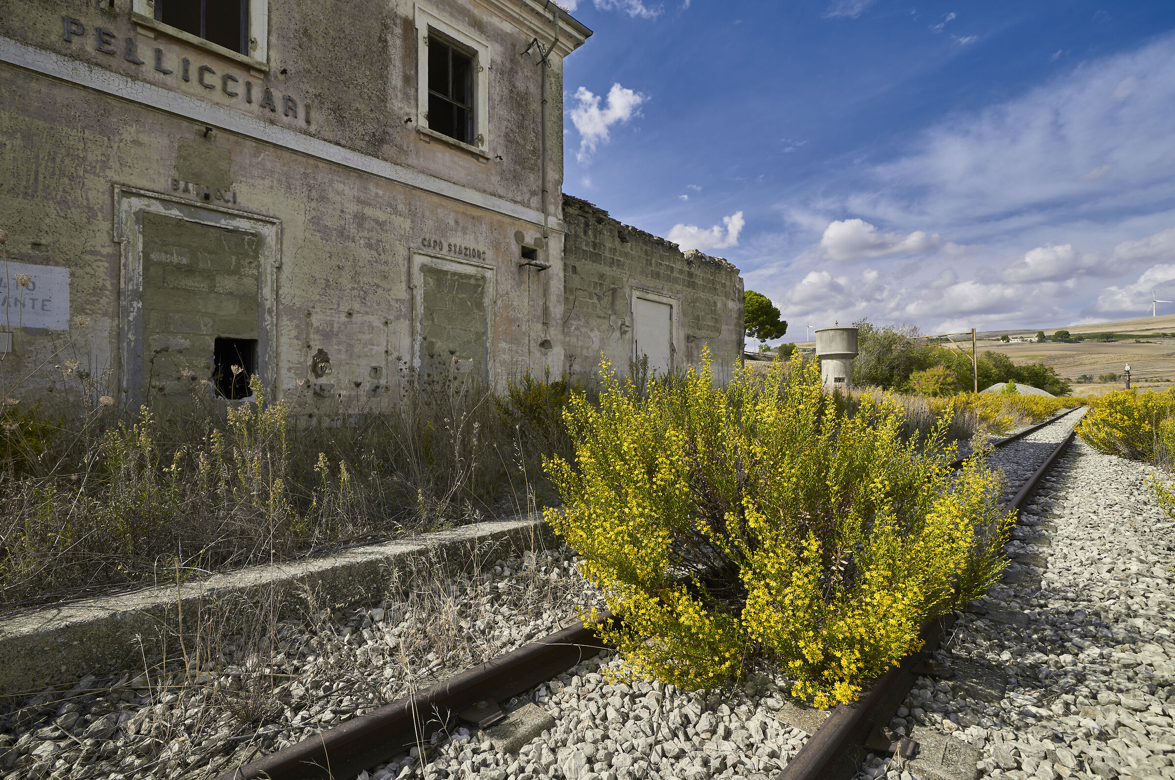 abandoned railway...