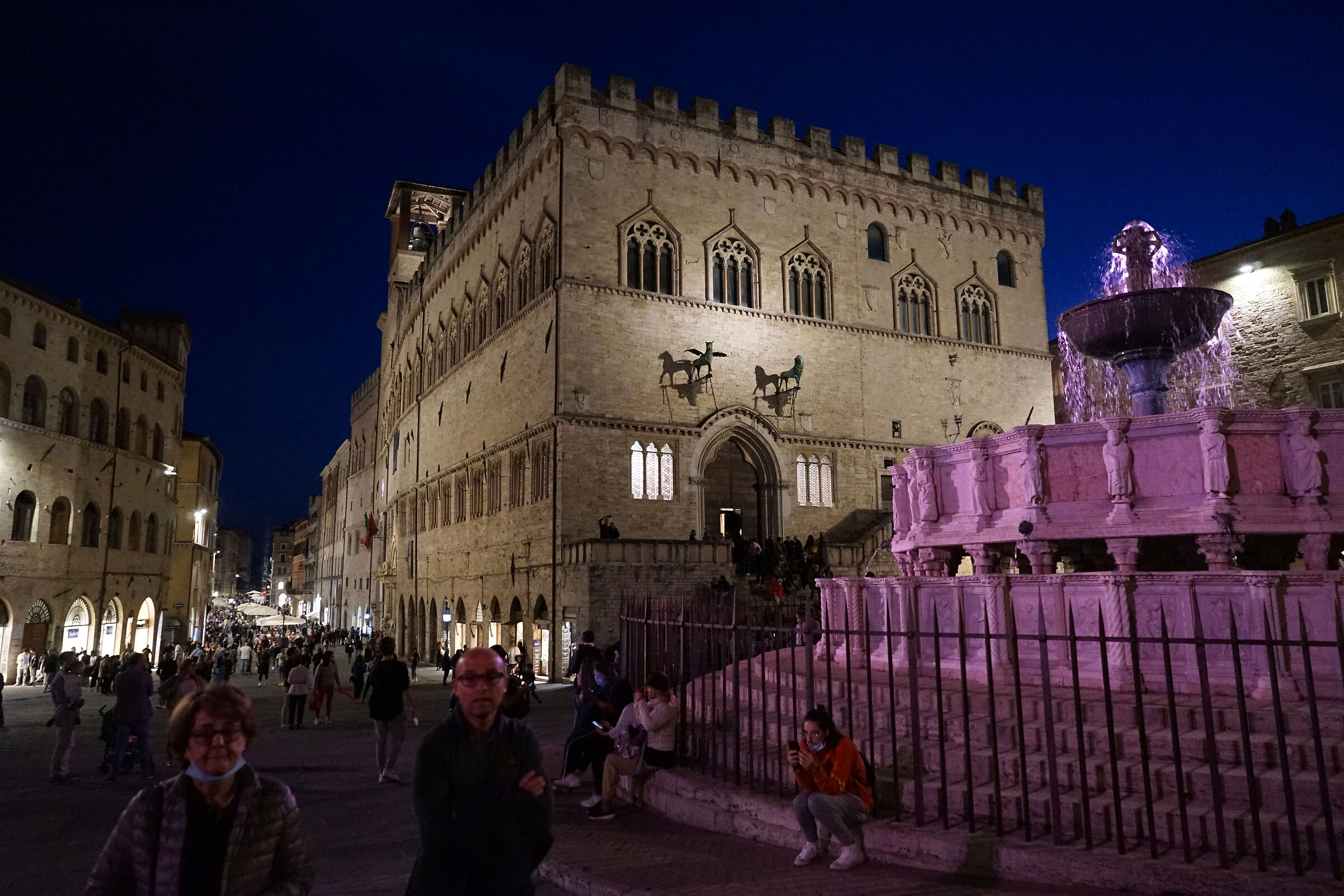 Perugia by night...