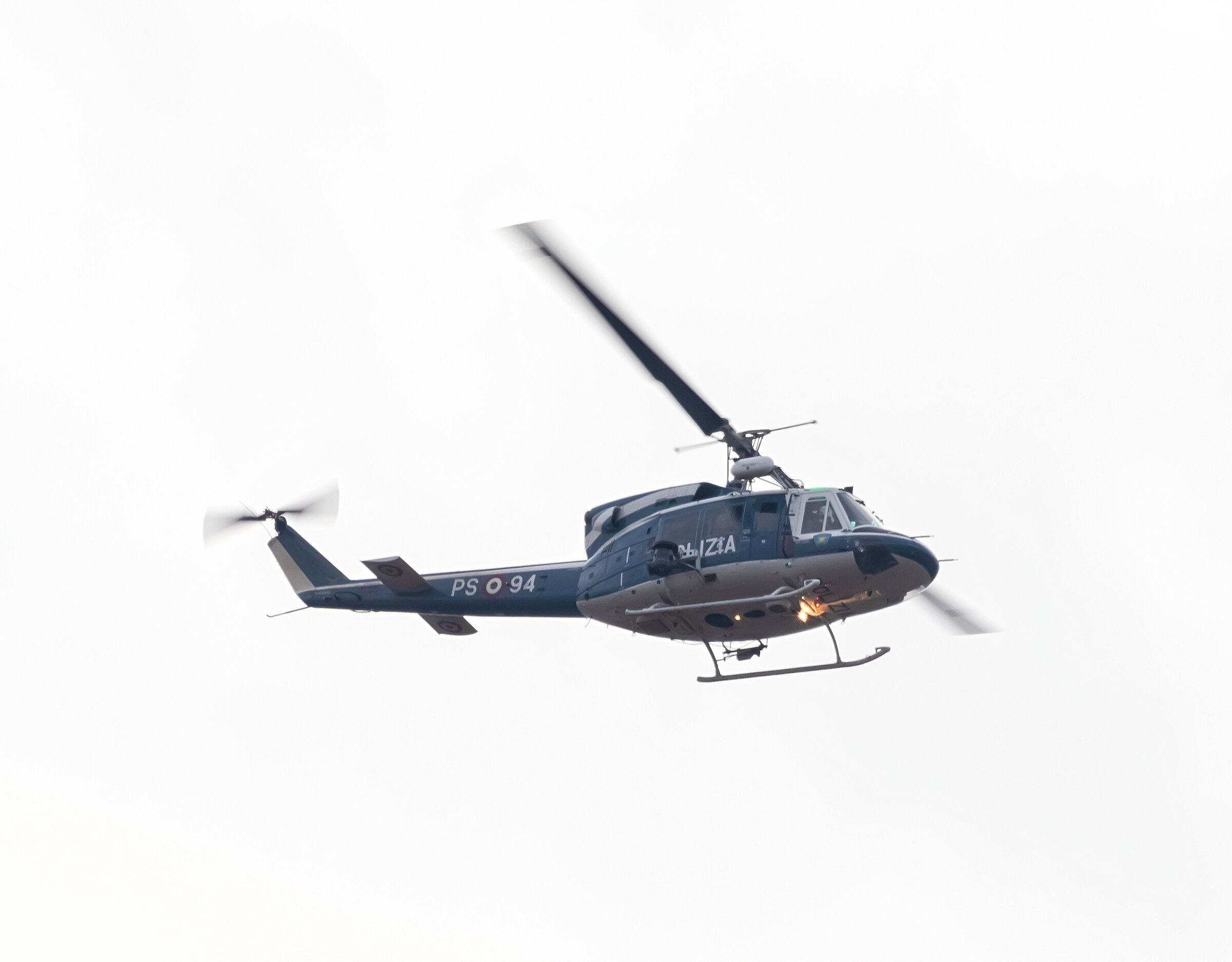 HelicopterAB-212 ps94 Milan State Police 6/03/2021...