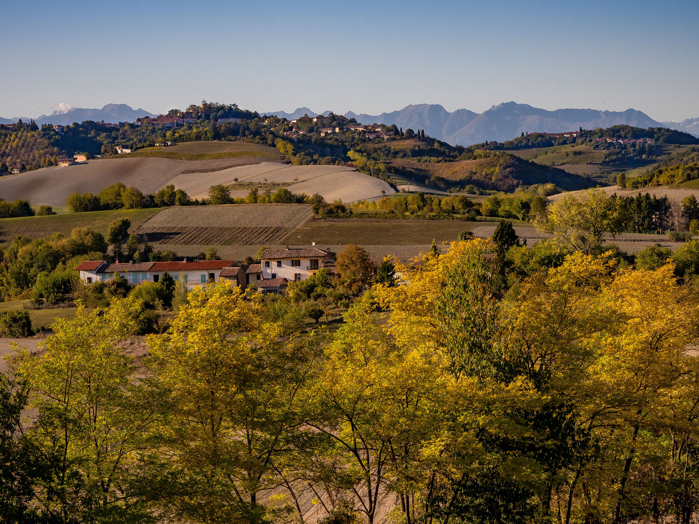 Autumn on the hills of Asti ........