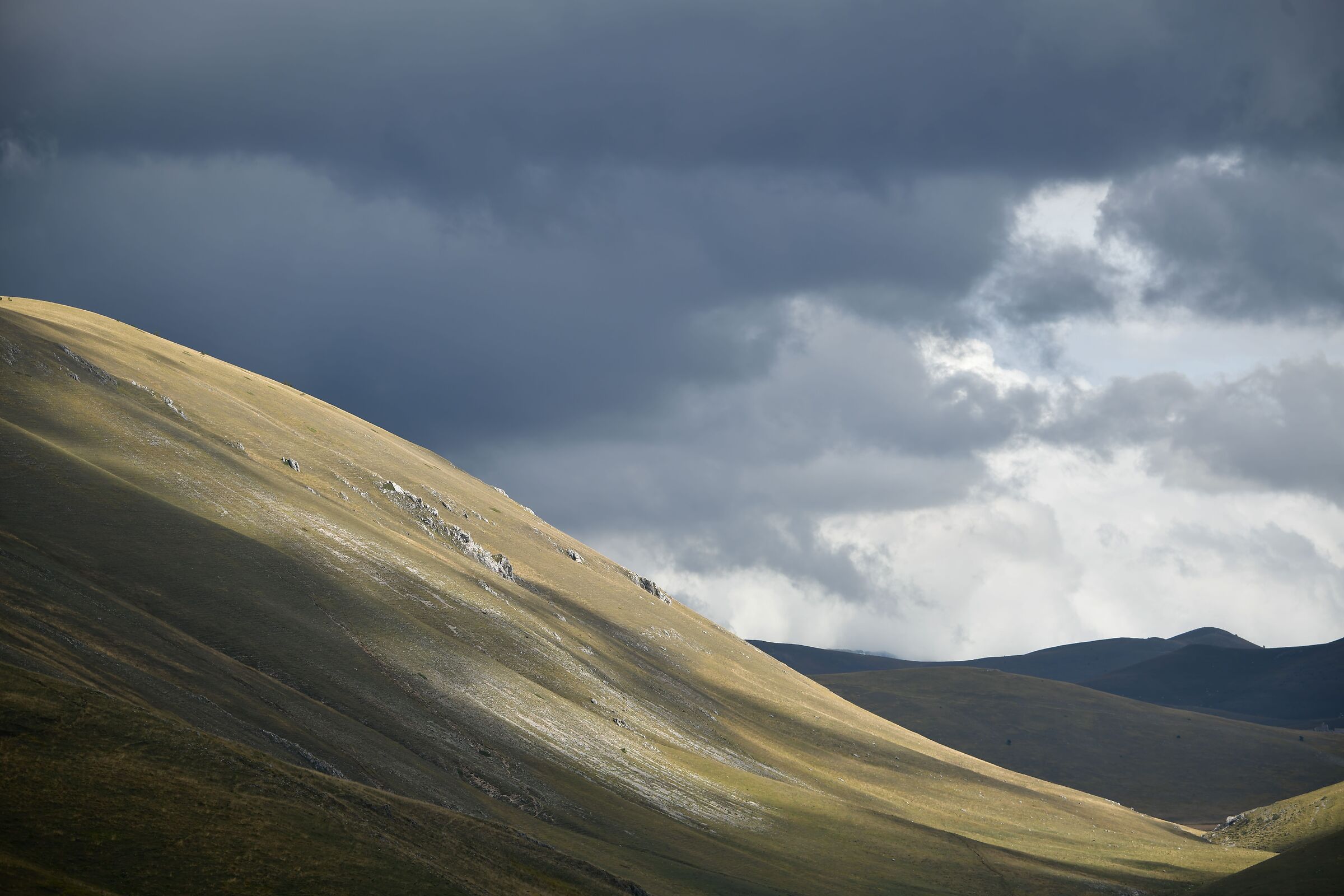 Going up to Campo Imperatore...