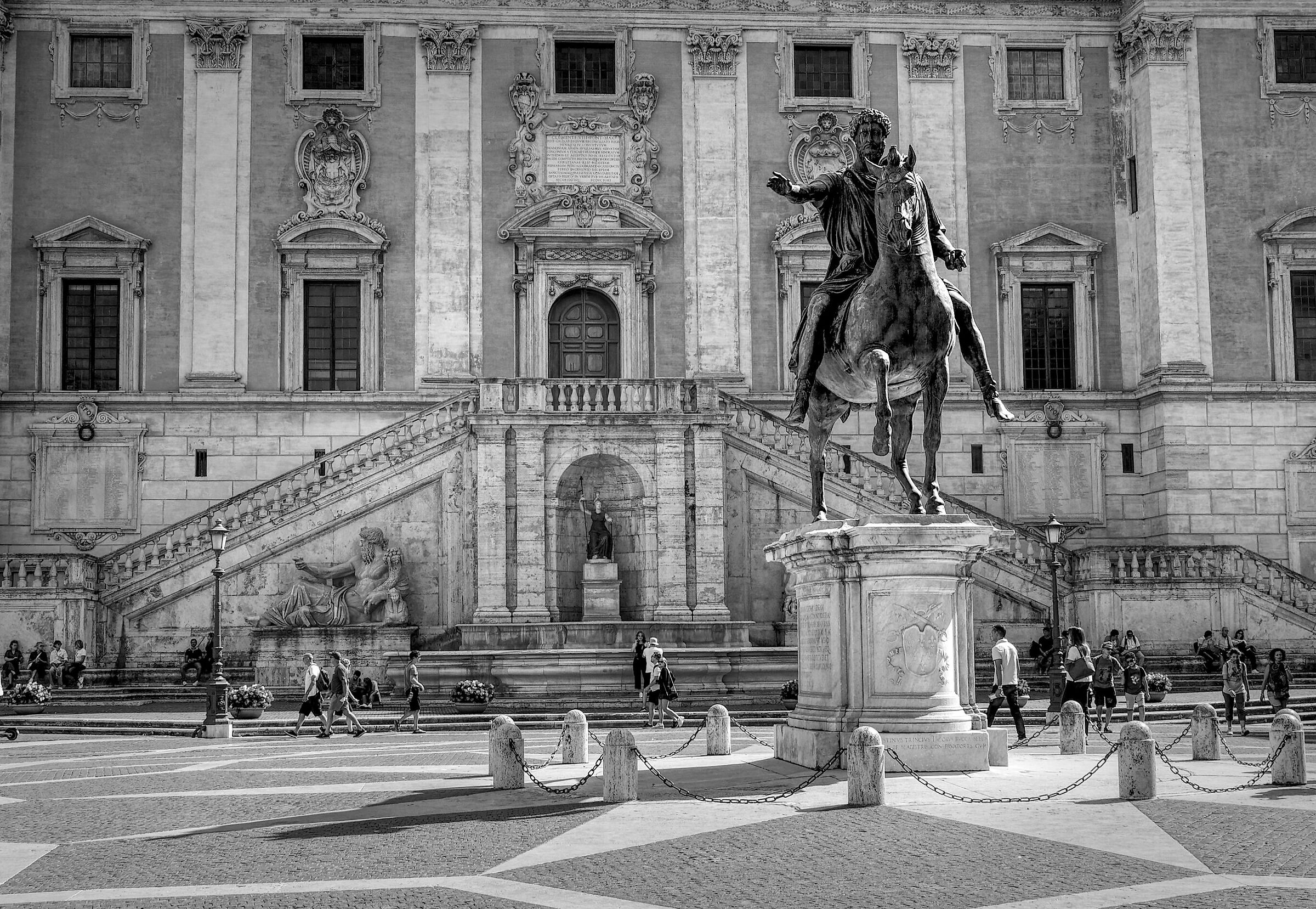 Marcus Aurelius at the Capitol...