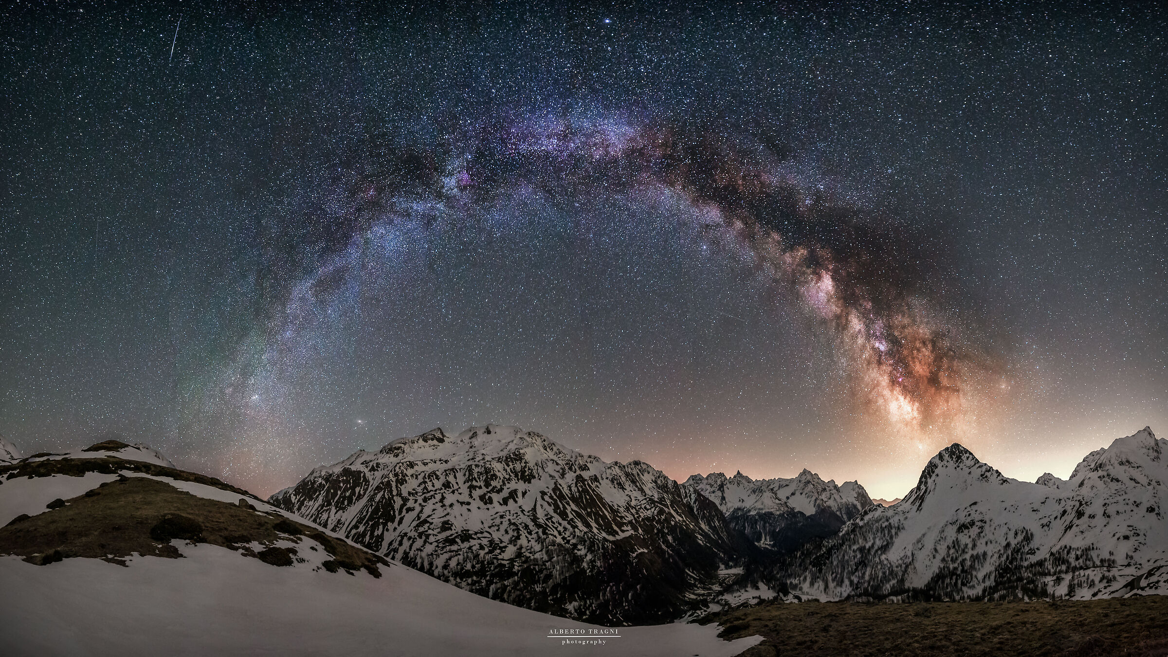 Bernina Pass: Milky way v2...