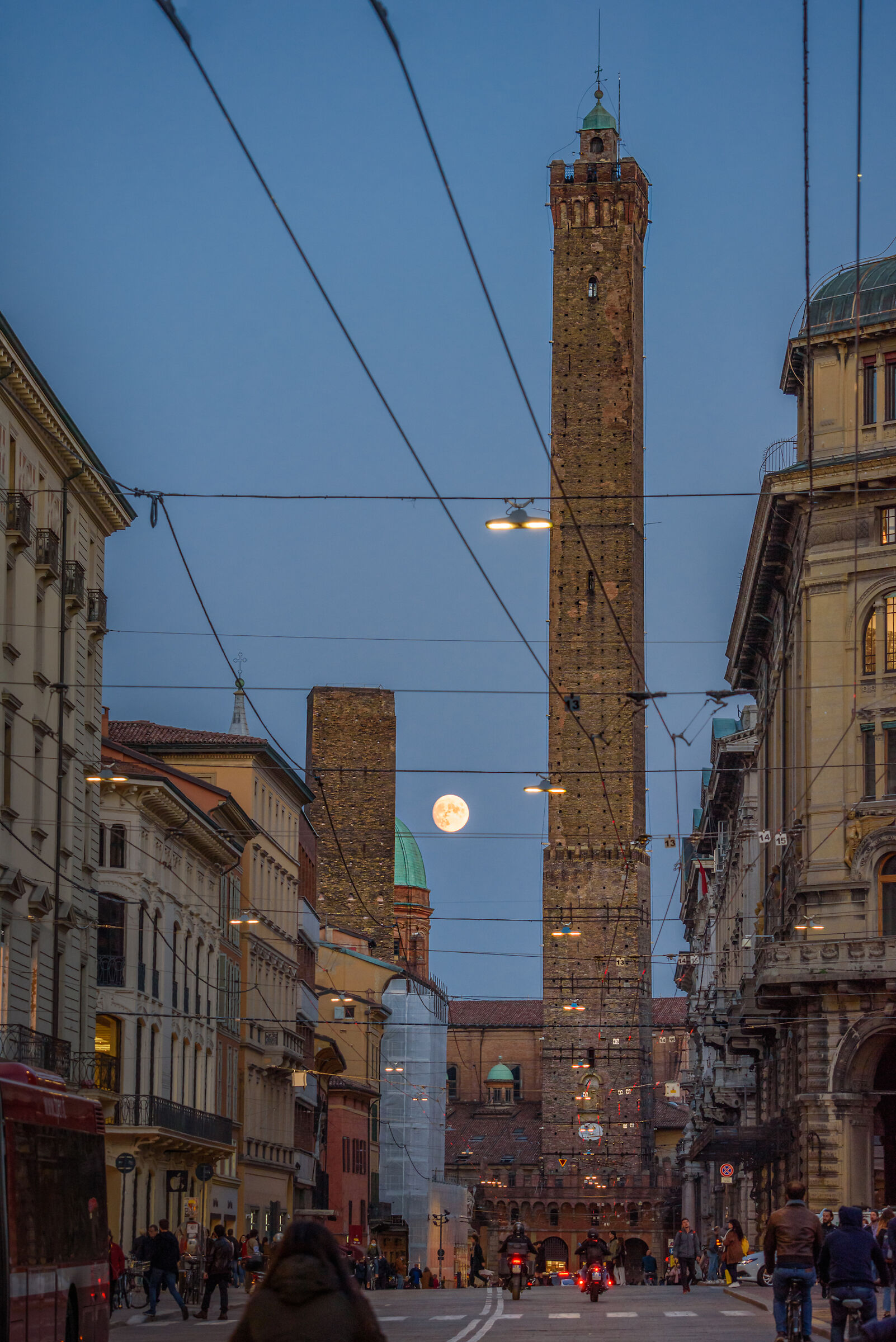 The Moon among the Towers...