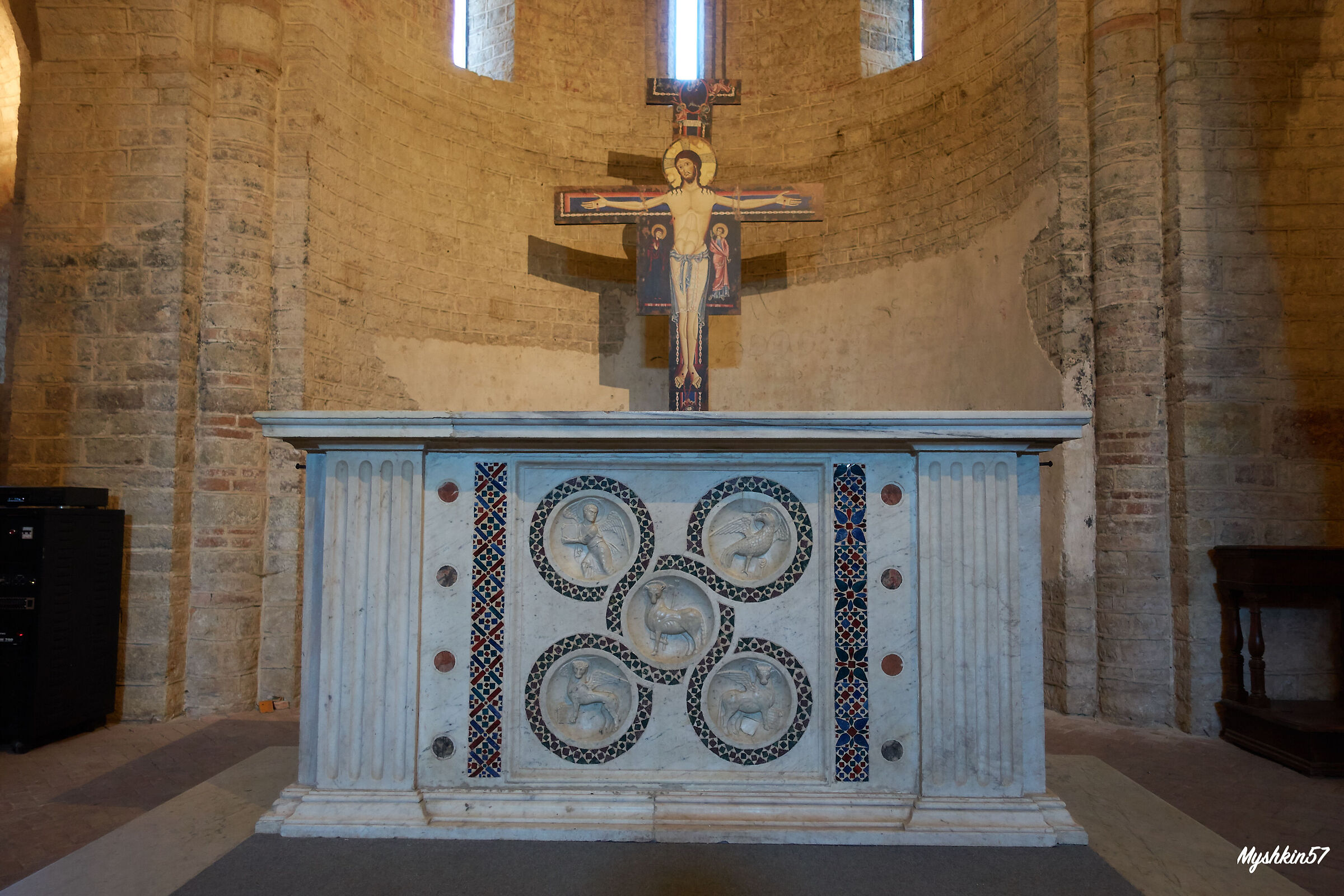 The altar of St. Euphemia...