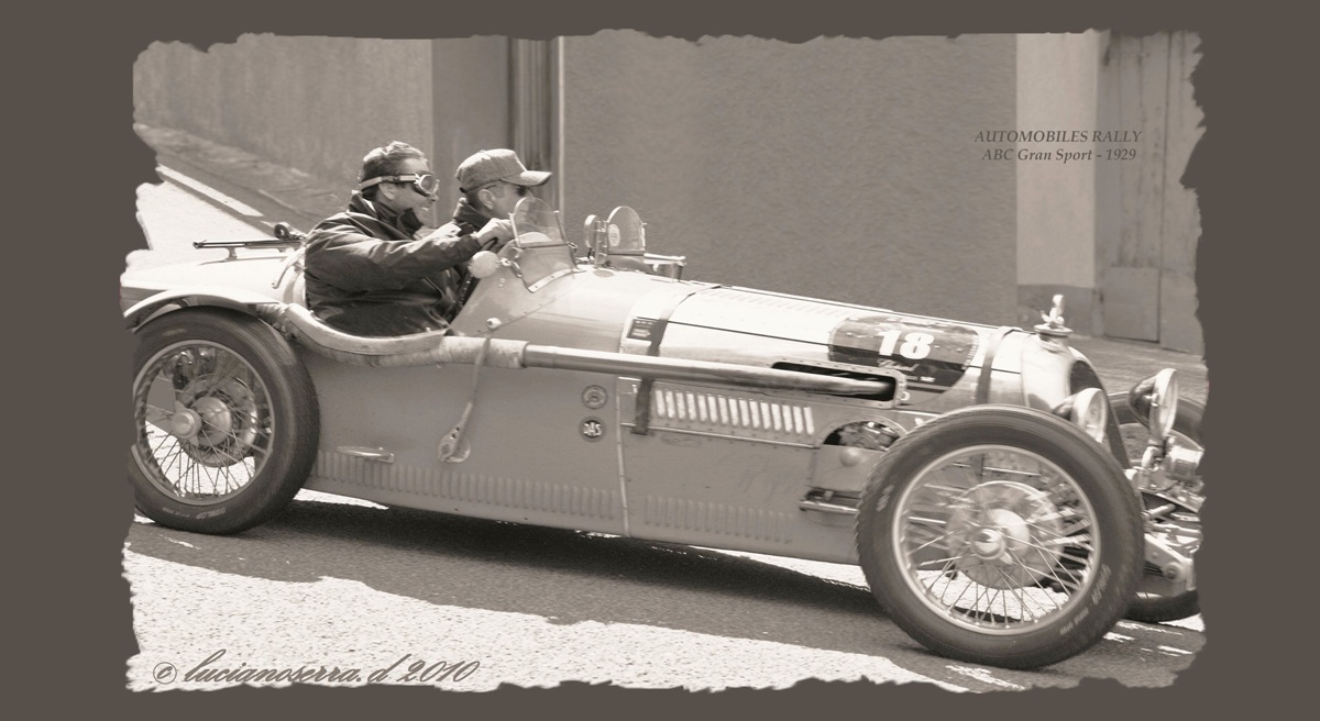 Automobiles Rally ABC Grand Sport - 1929...