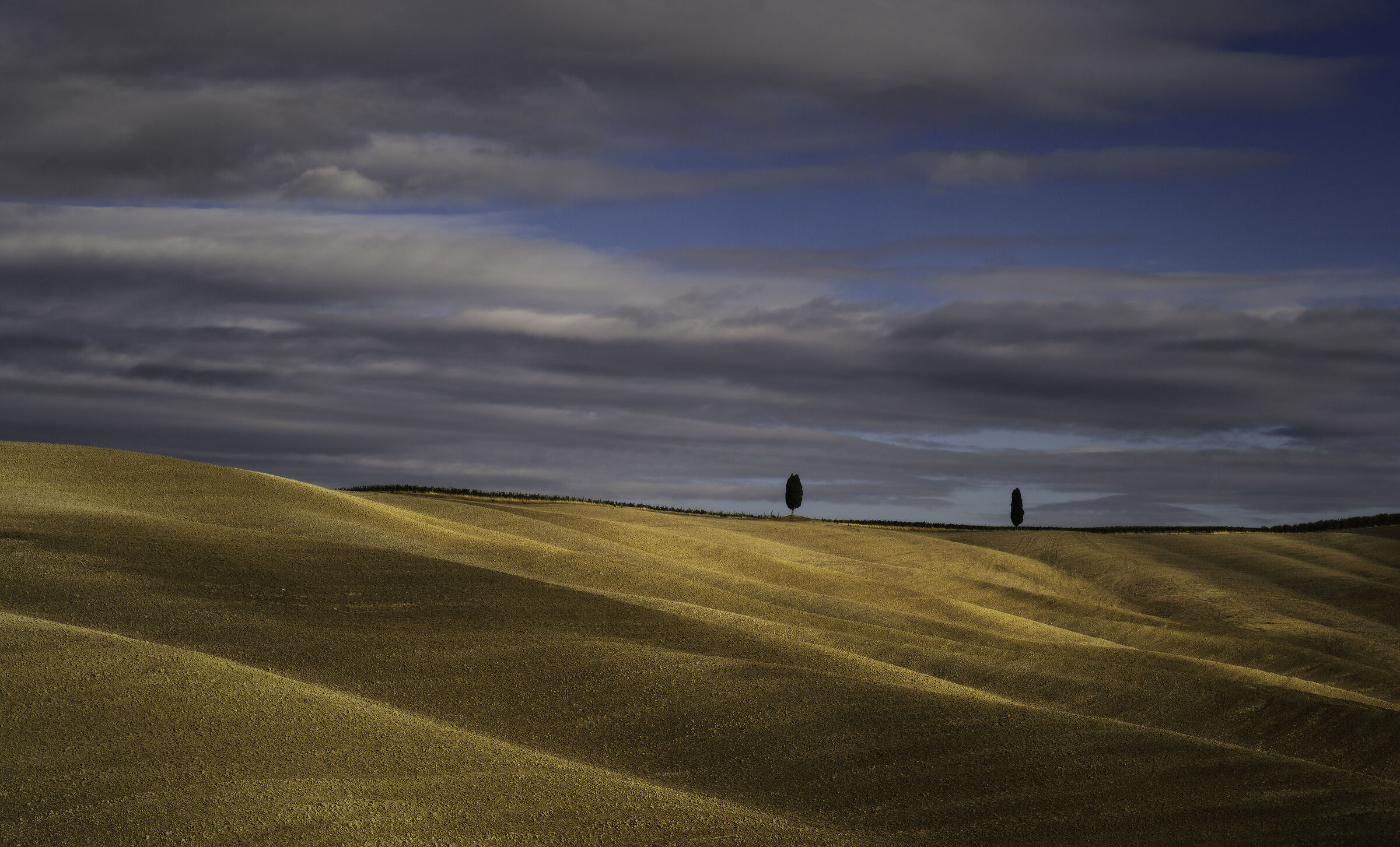 Lights and shadows in Val d'Orcia...