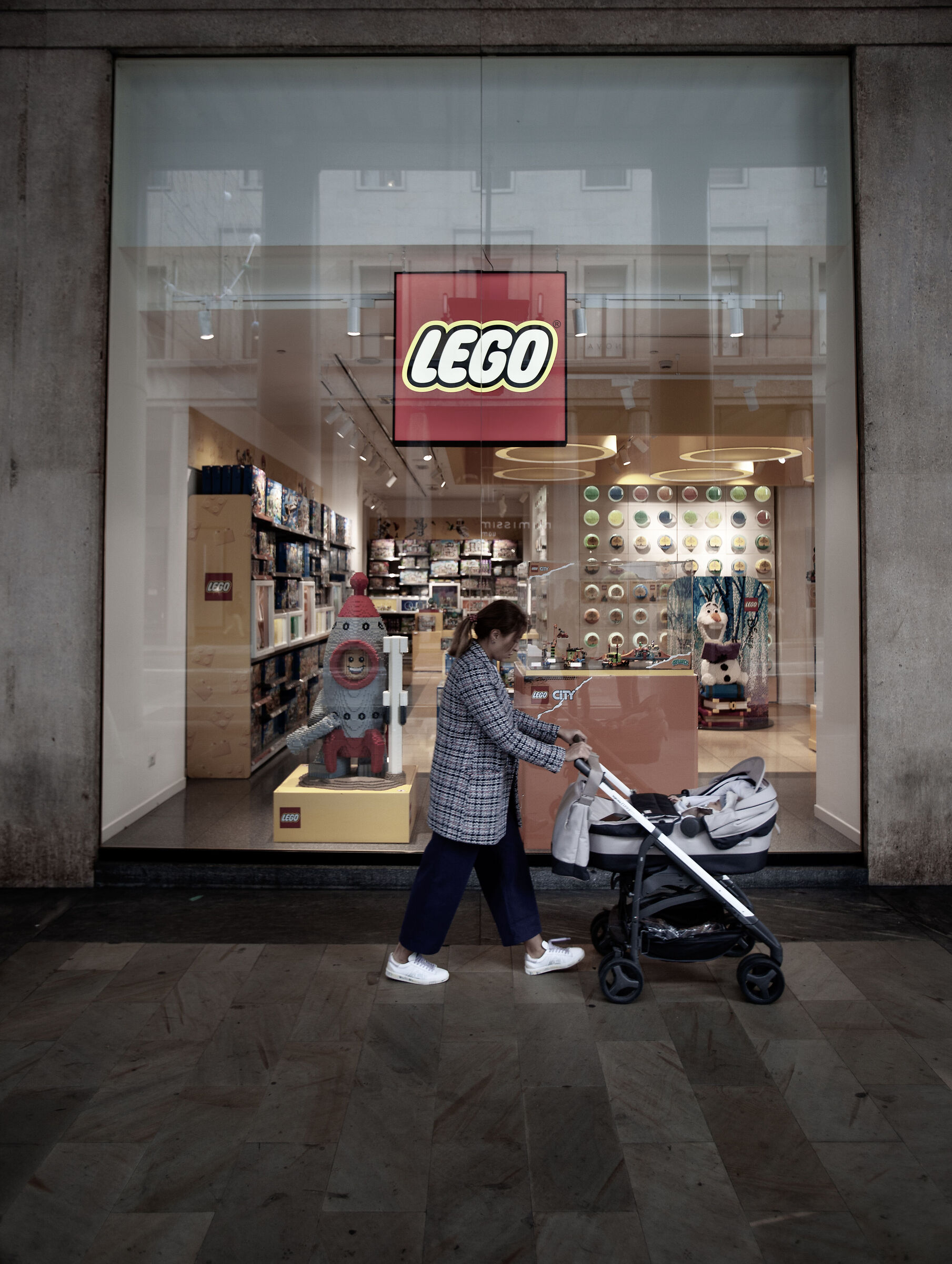 Lego store...