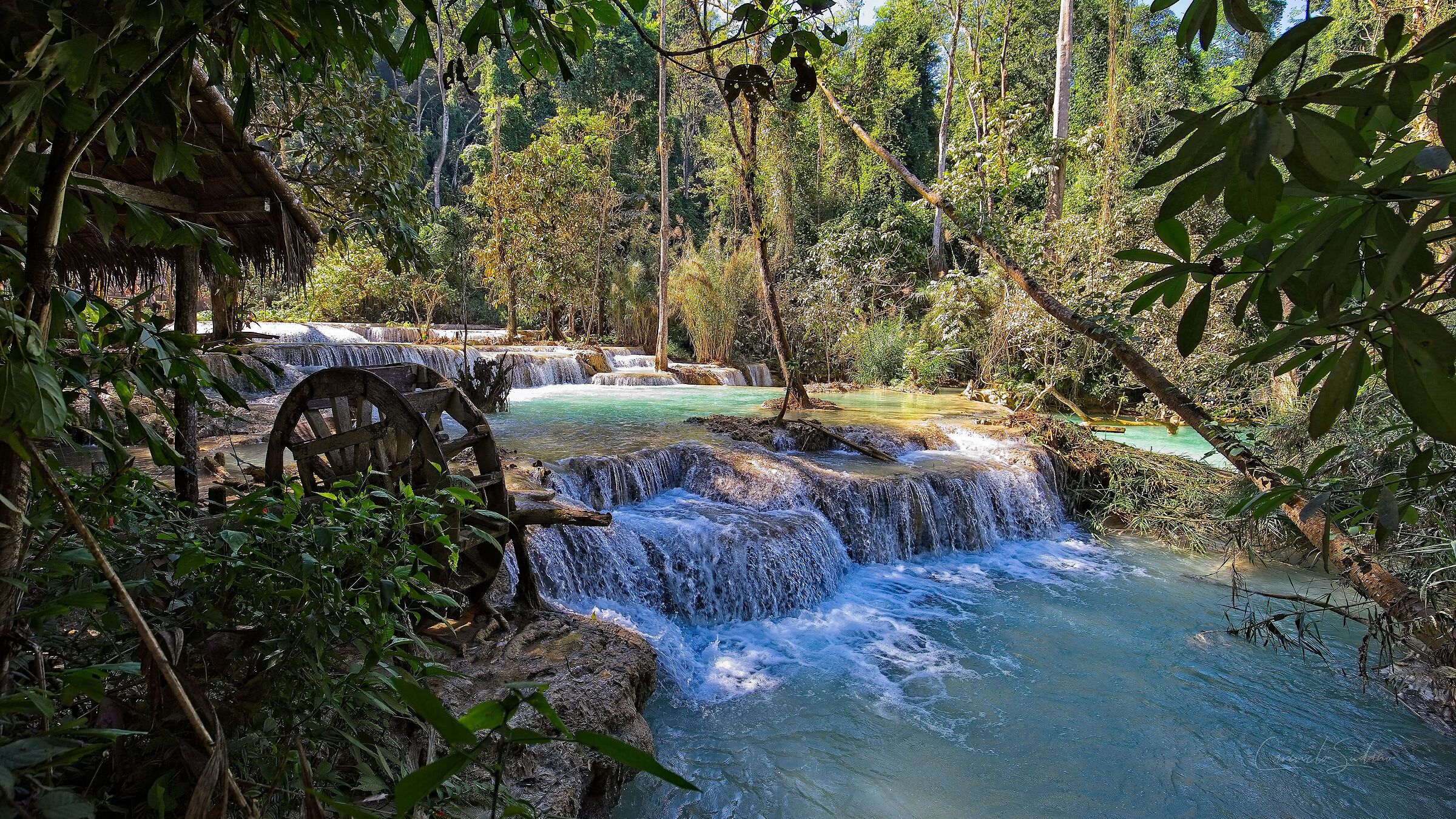 Kuang Si Waterfalls...