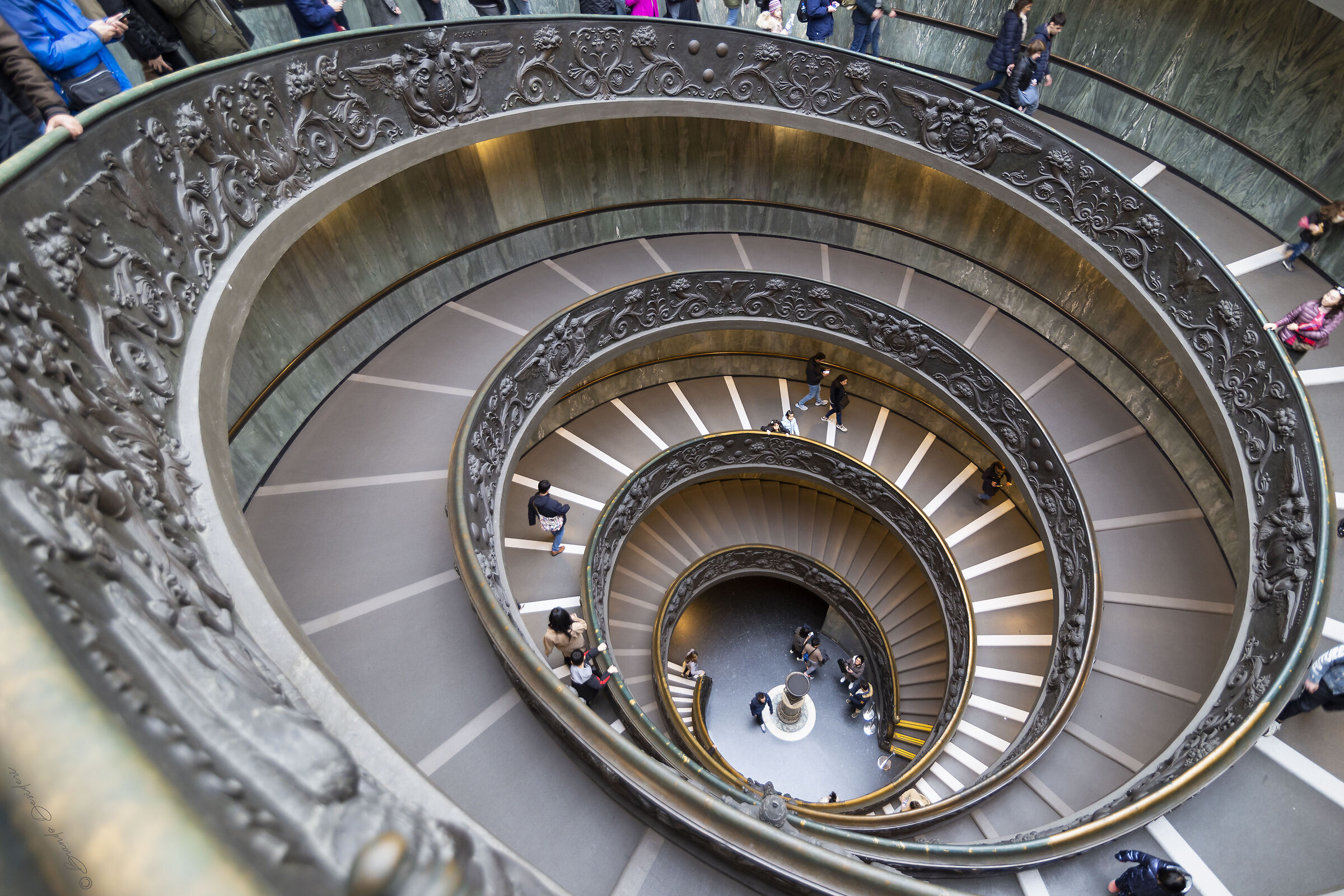 The Helical Staircase by Giuseppe Momo...