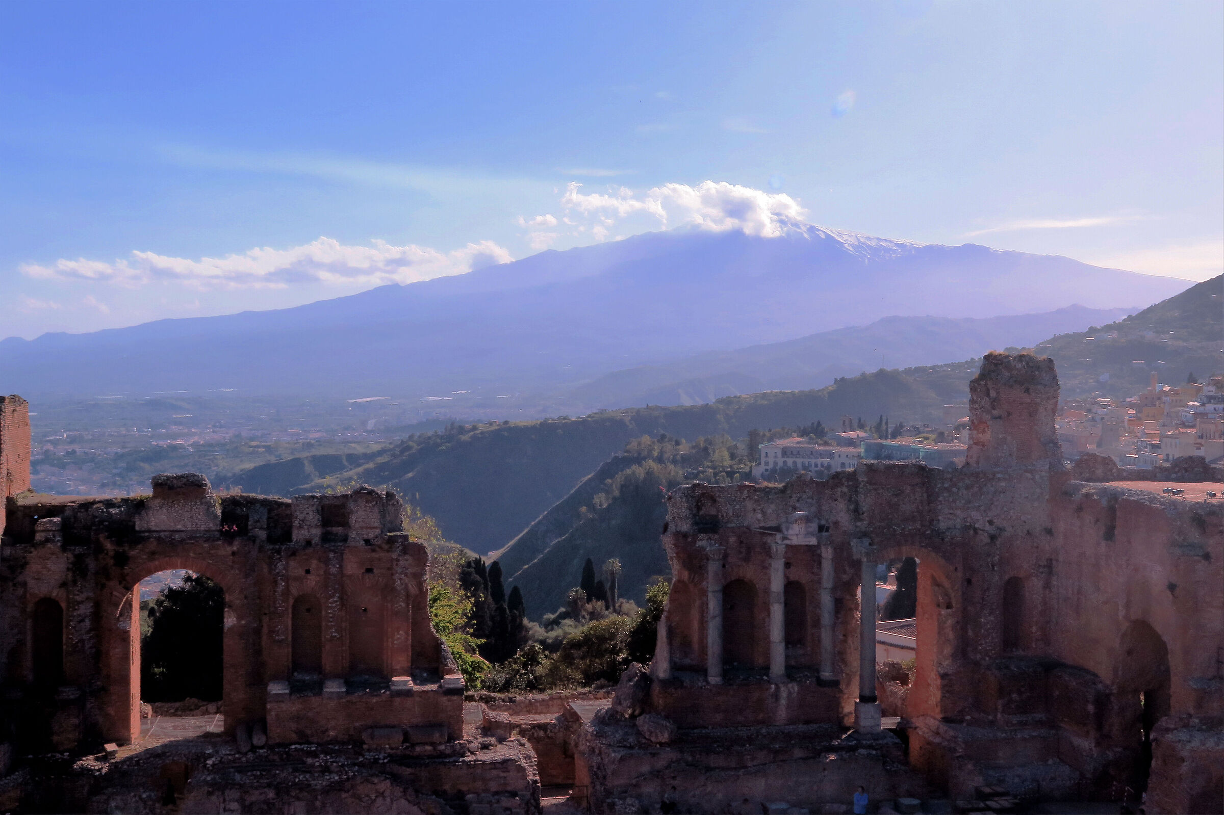Etna vista da Taormina...