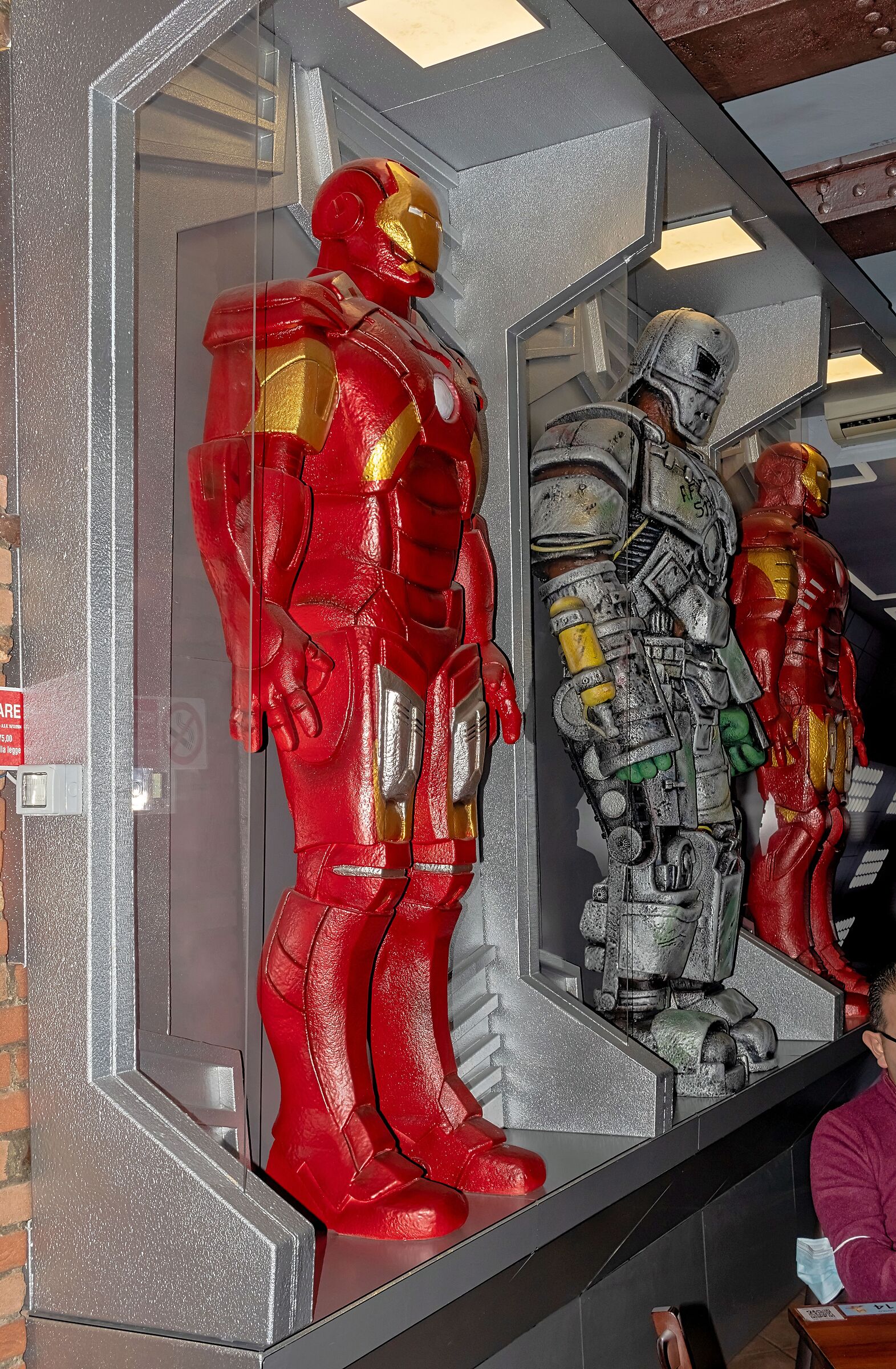 Iron Man le sue 3 armature Marvel 17/10/2020...