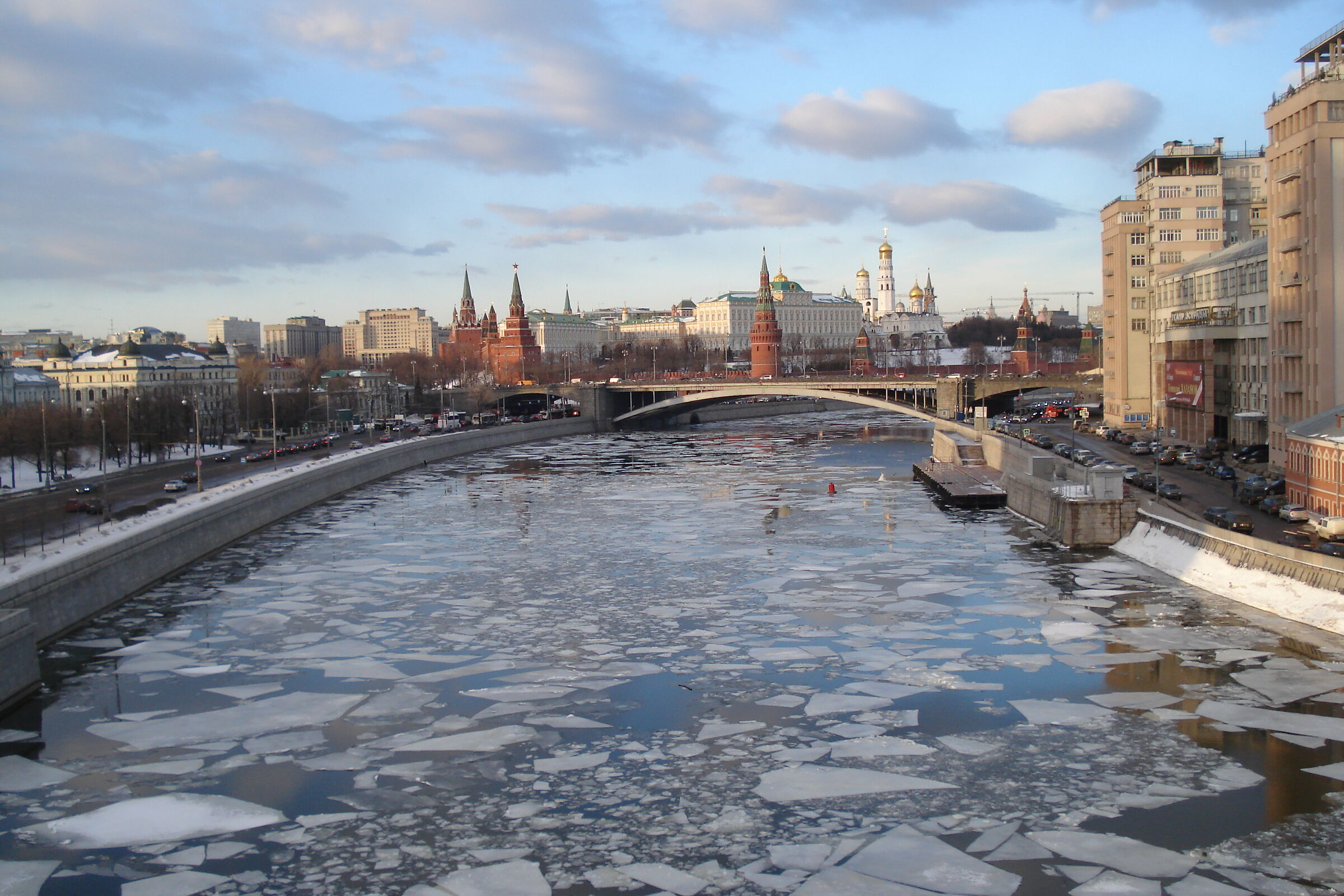 the thaw of the Moskva...
