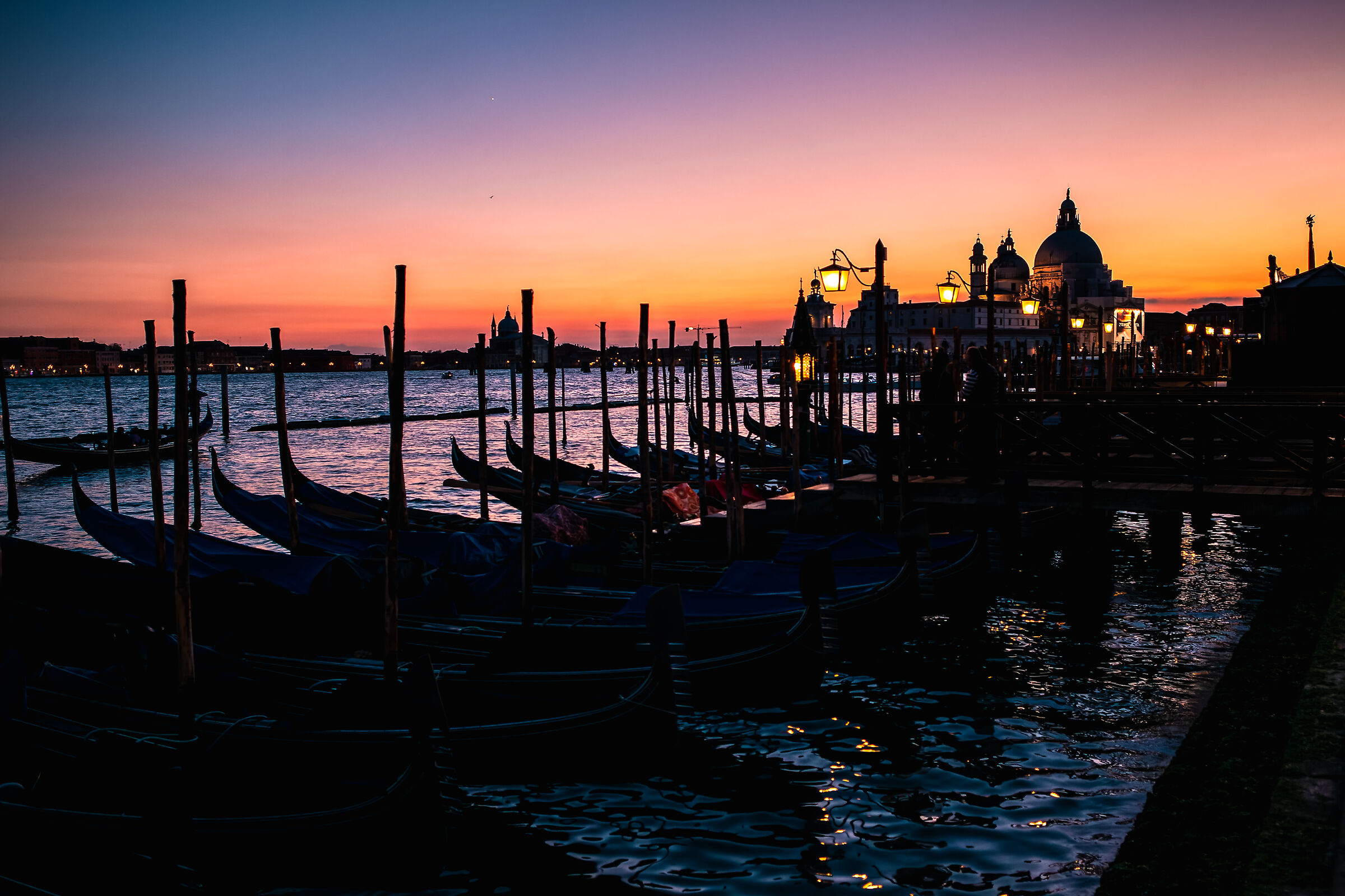 Sunset in Venice...
