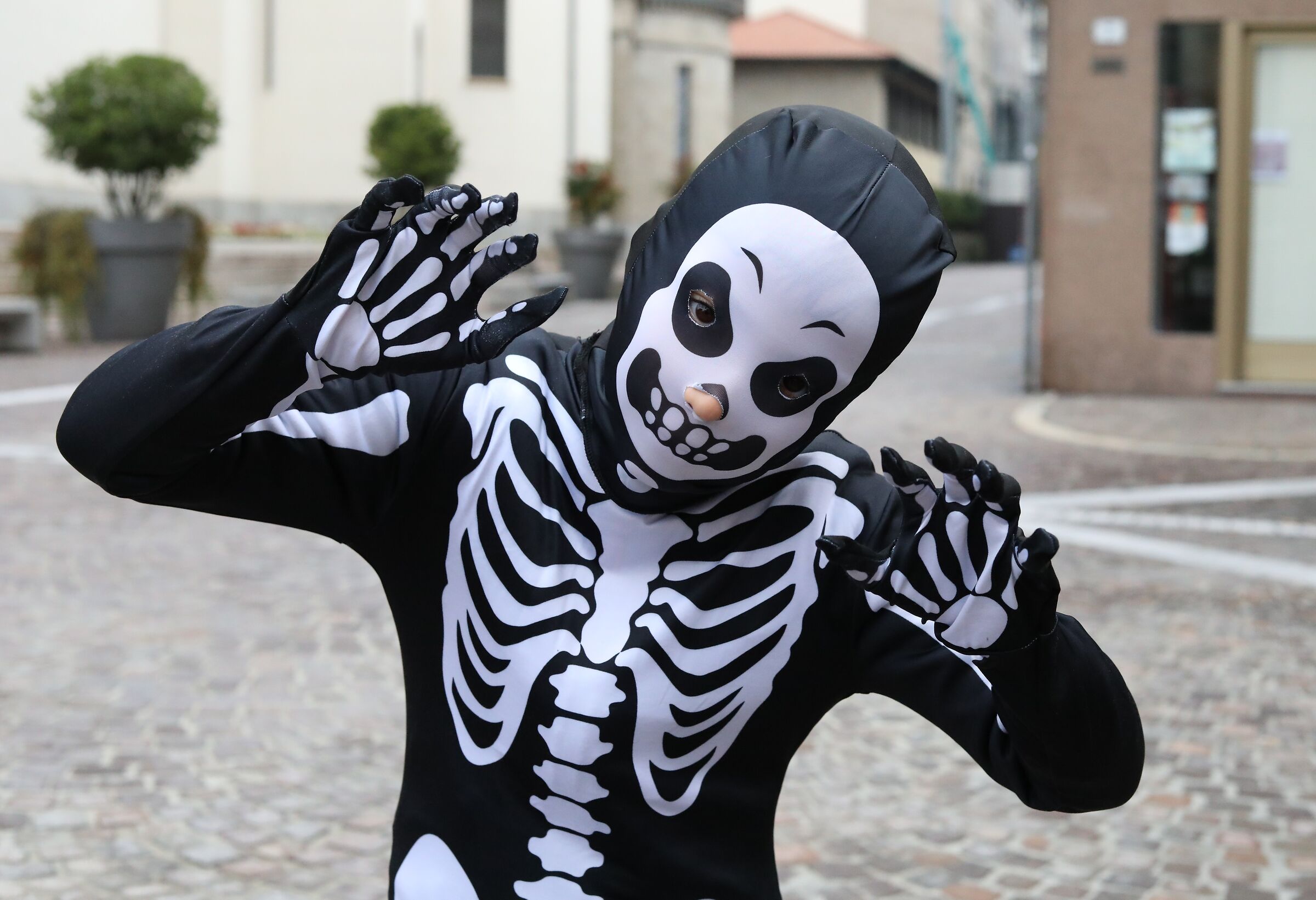 Spooky scary scheleton...