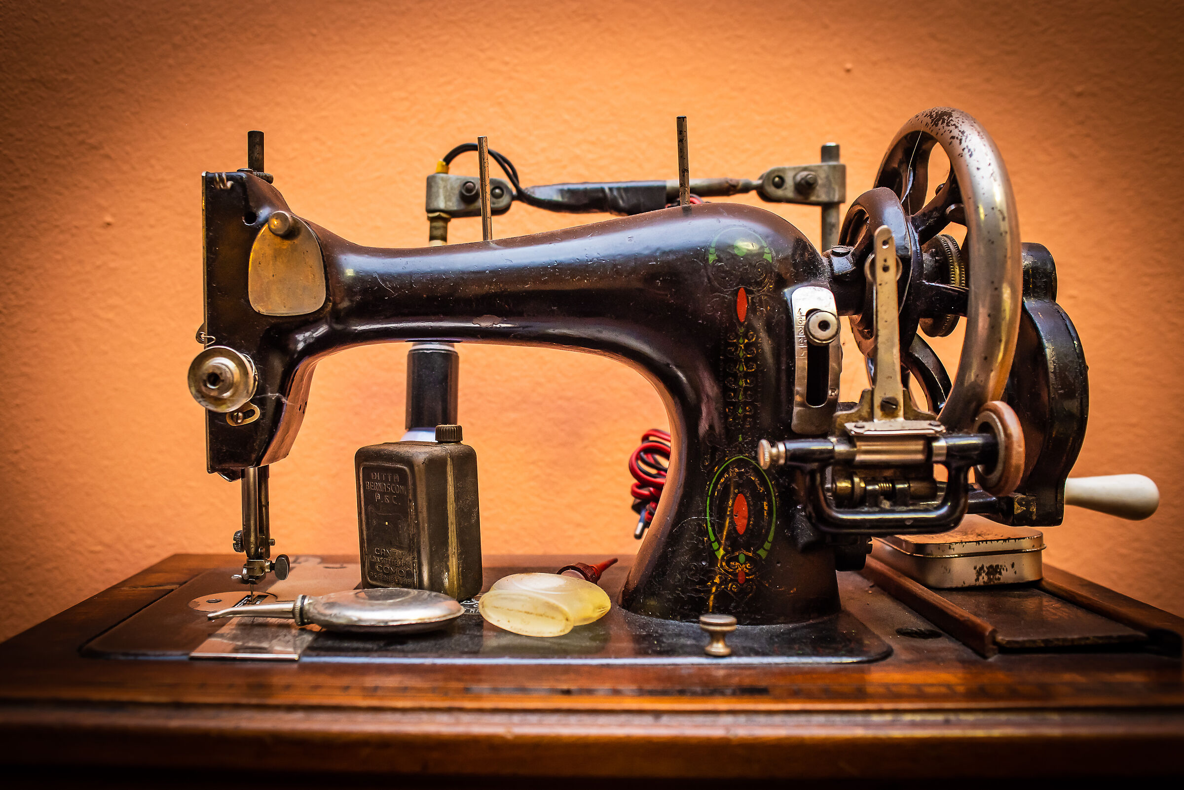 Sewing machine...